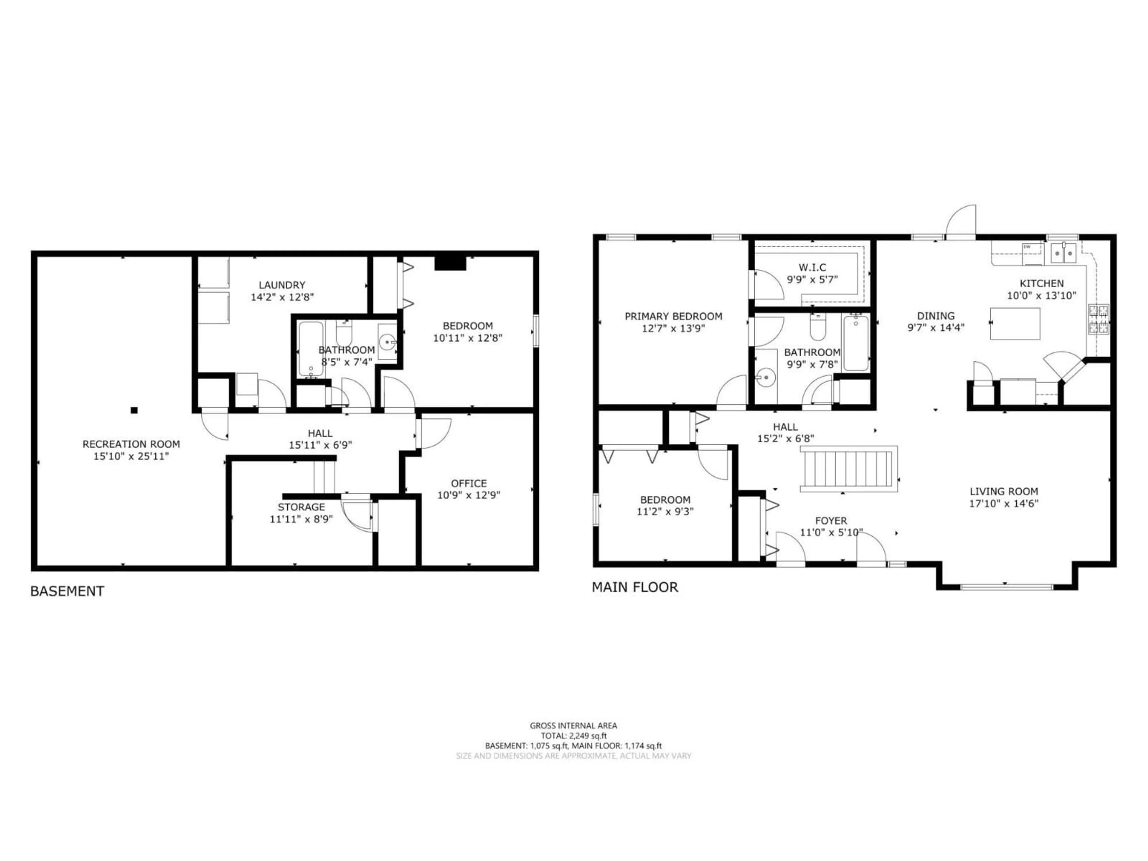 Floor plan for 5014 49 ST, Fort Kent Alberta T0H1H0