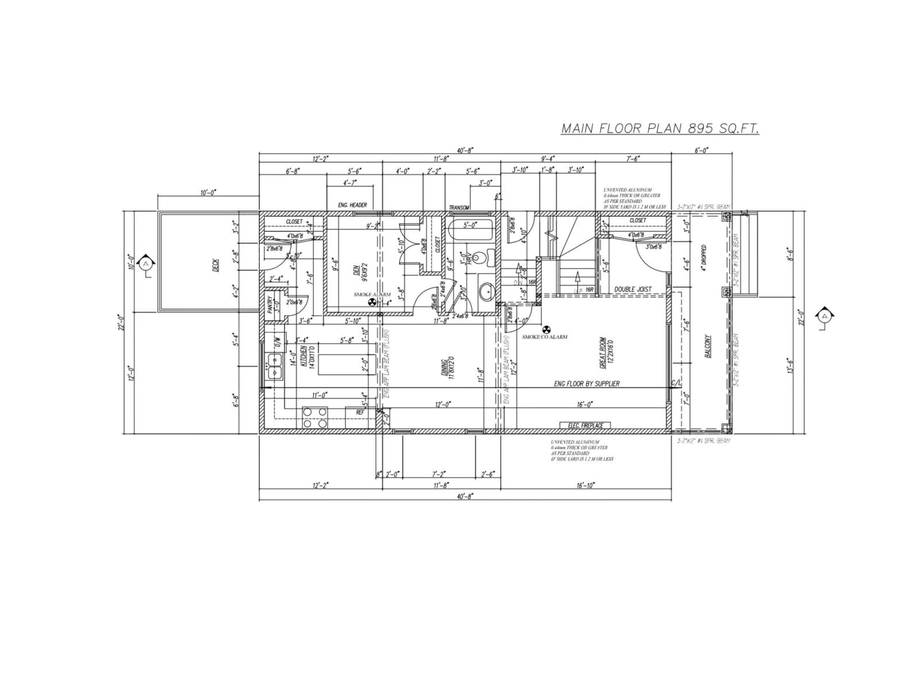 Floor plan for 336 ROBERTS WD, Leduc Alberta T9E1P8