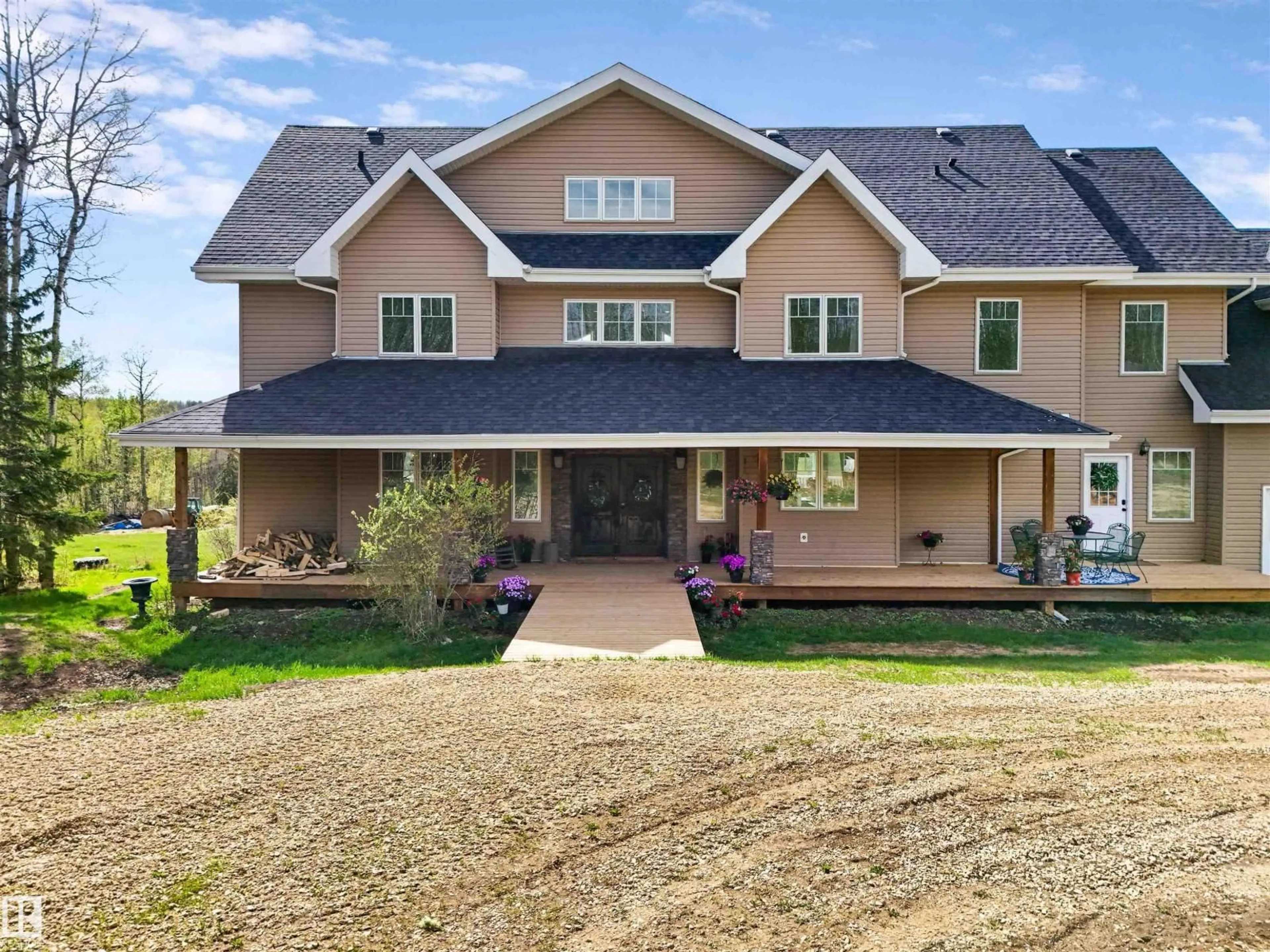 Home with brick exterior material, unknown for 7424 TWP ROAD 520, Rural Parkland County Alberta T7A0W7