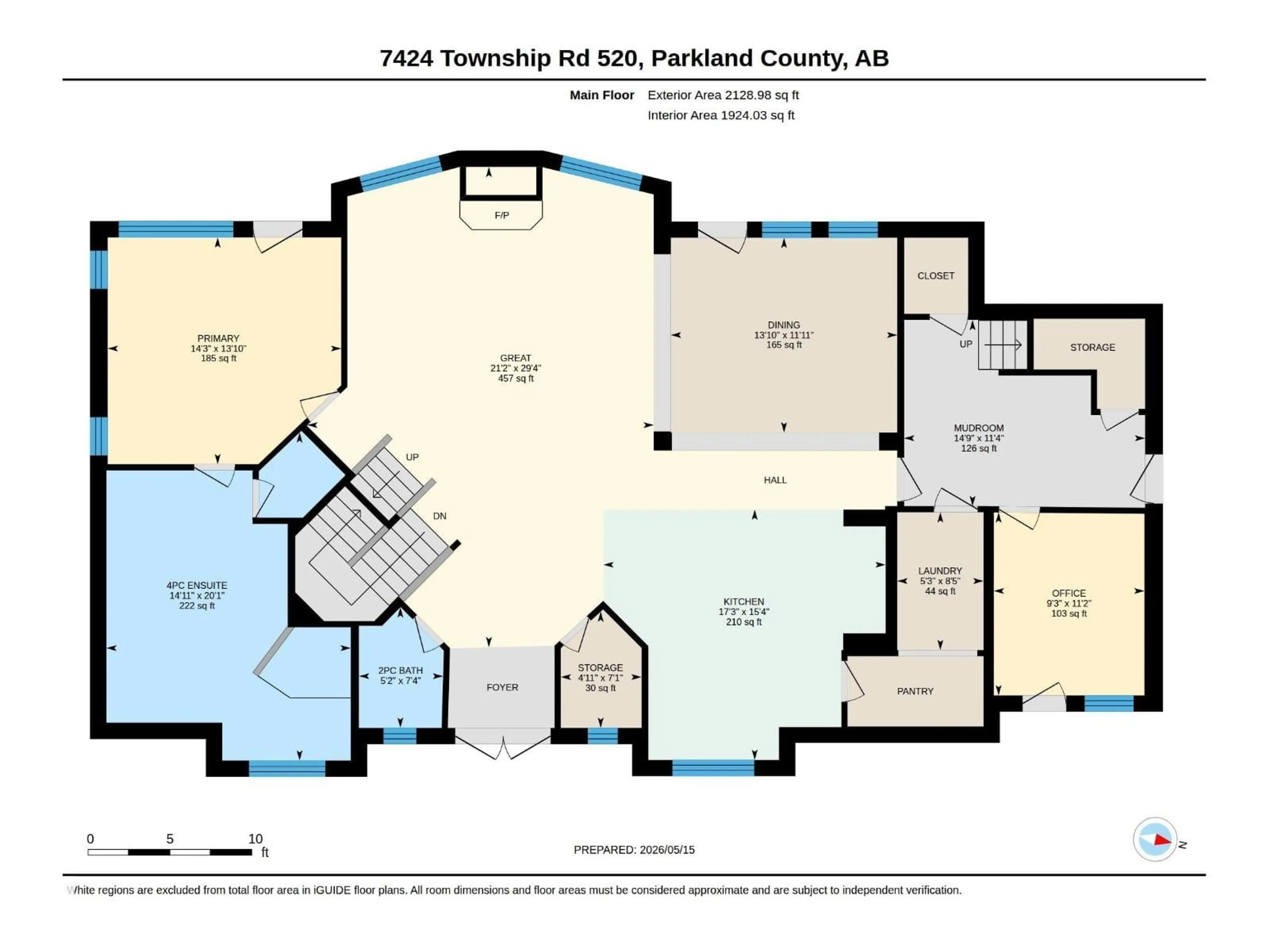 Floor plan for 7424 TWP ROAD 520, Rural Parkland County Alberta T7A0W7