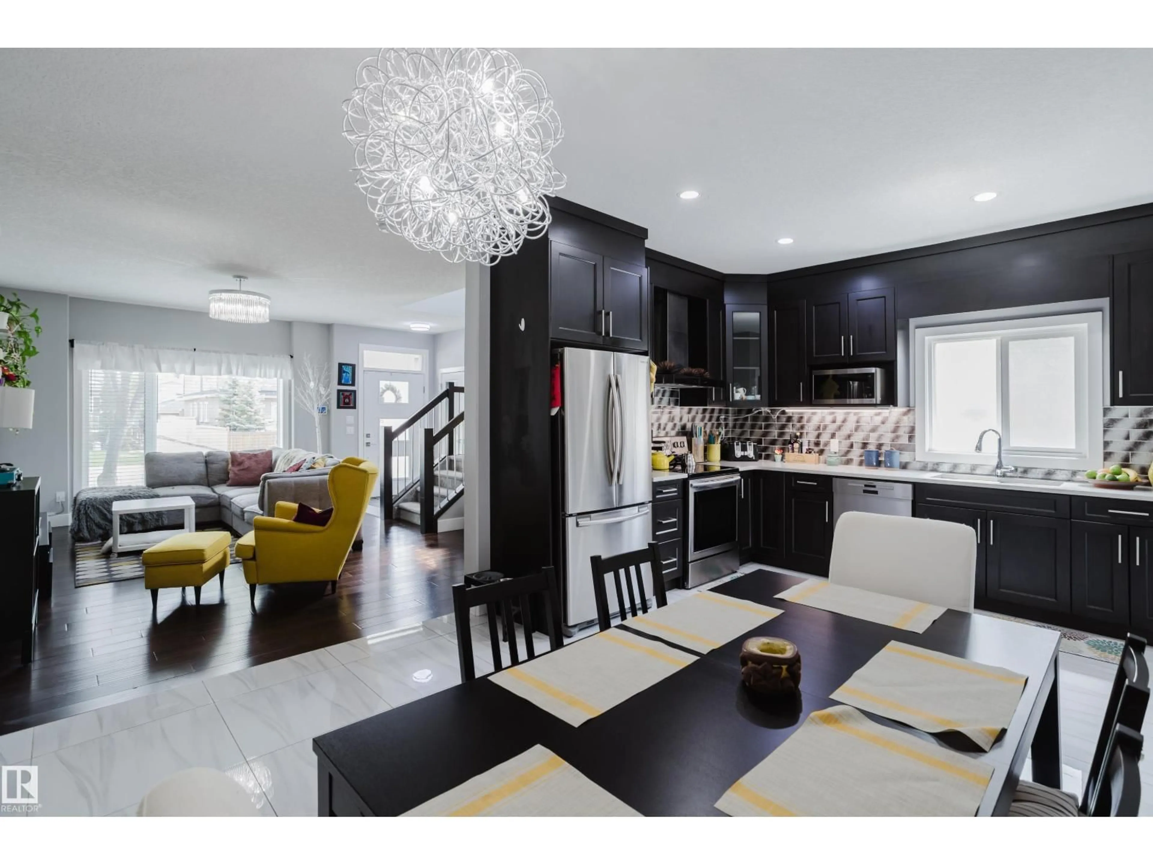 Open concept kitchen, unknown for 10508 153 ST, Edmonton Alberta T5P2C3