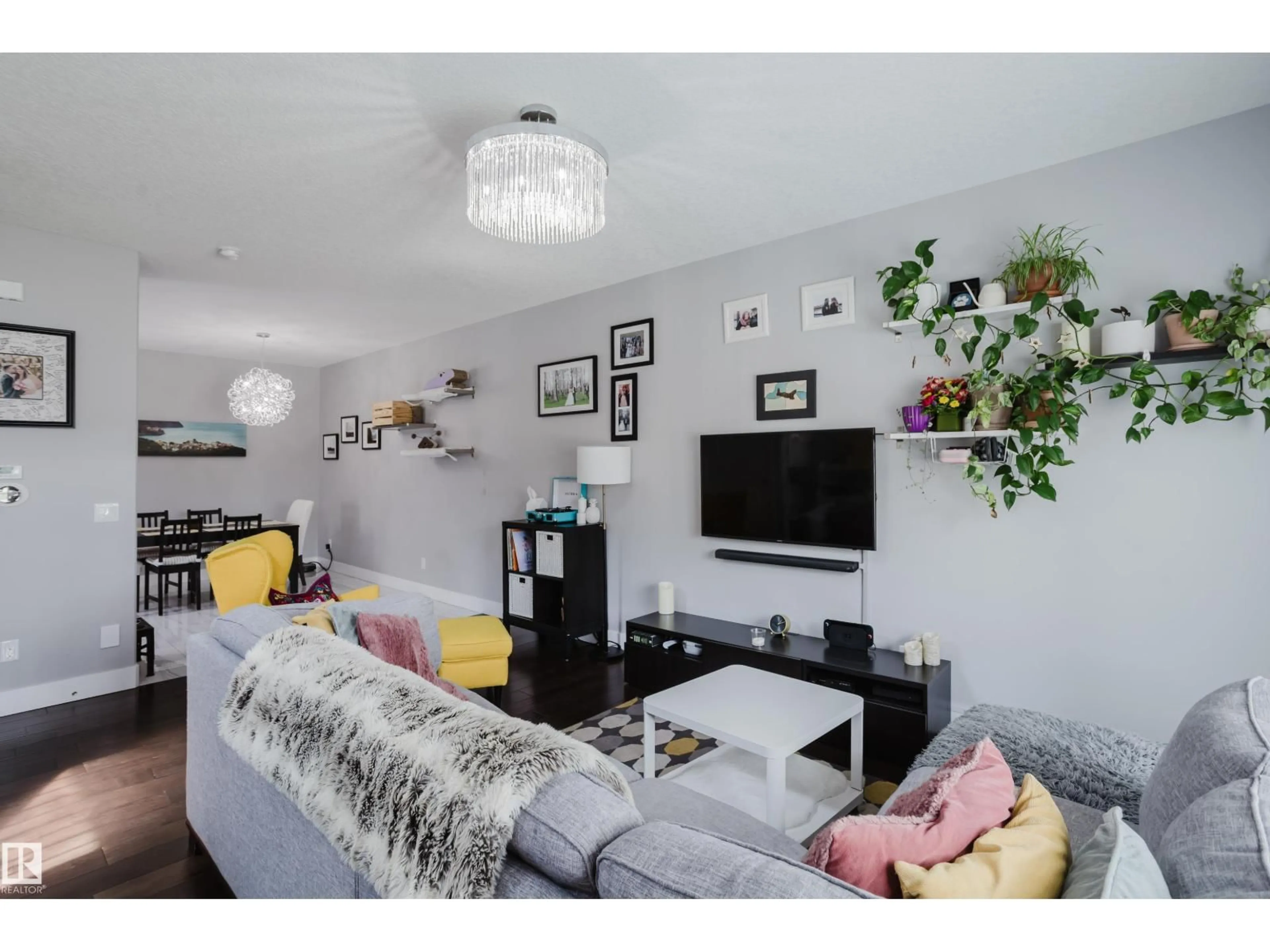 Living room with furniture, unknown for 10508 153 ST, Edmonton Alberta T5P2C3
