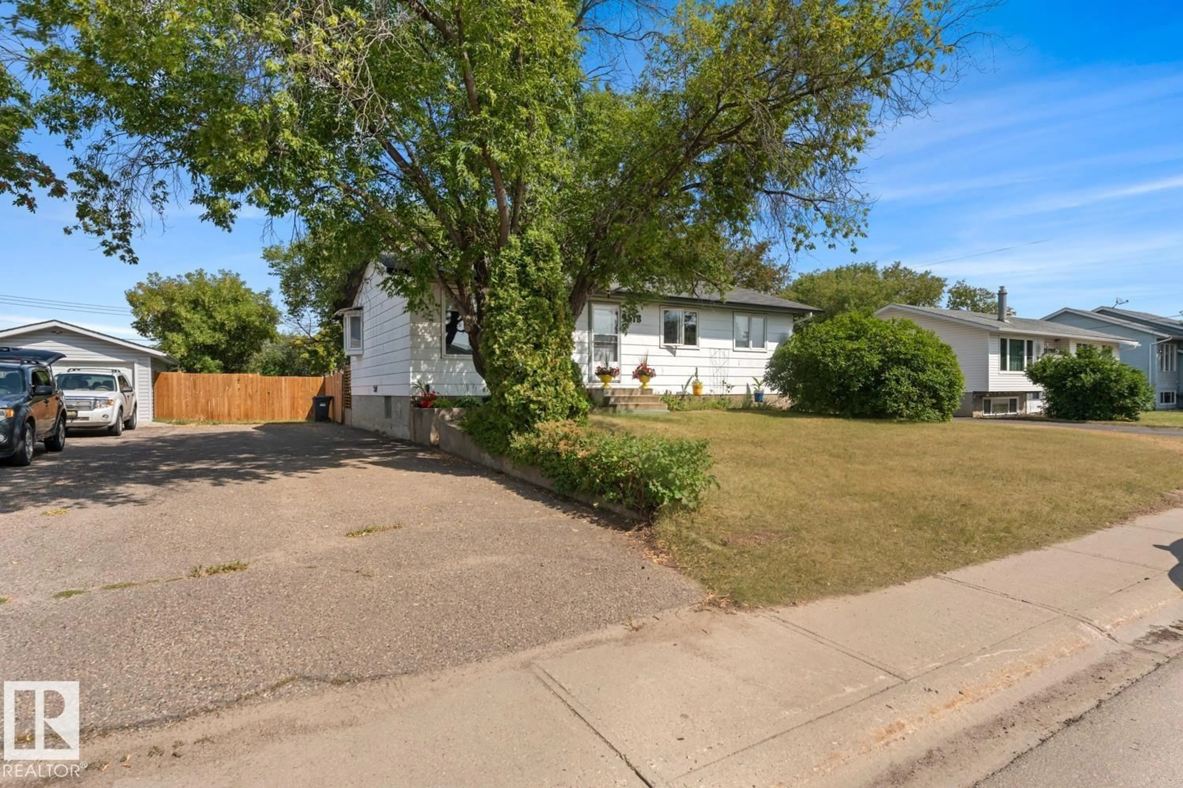 A pic from outside/outdoor area/front of a property/back of a property/a pic from drone, street for 4518 51 AV, Cold Lake Alberta T9M1Z1