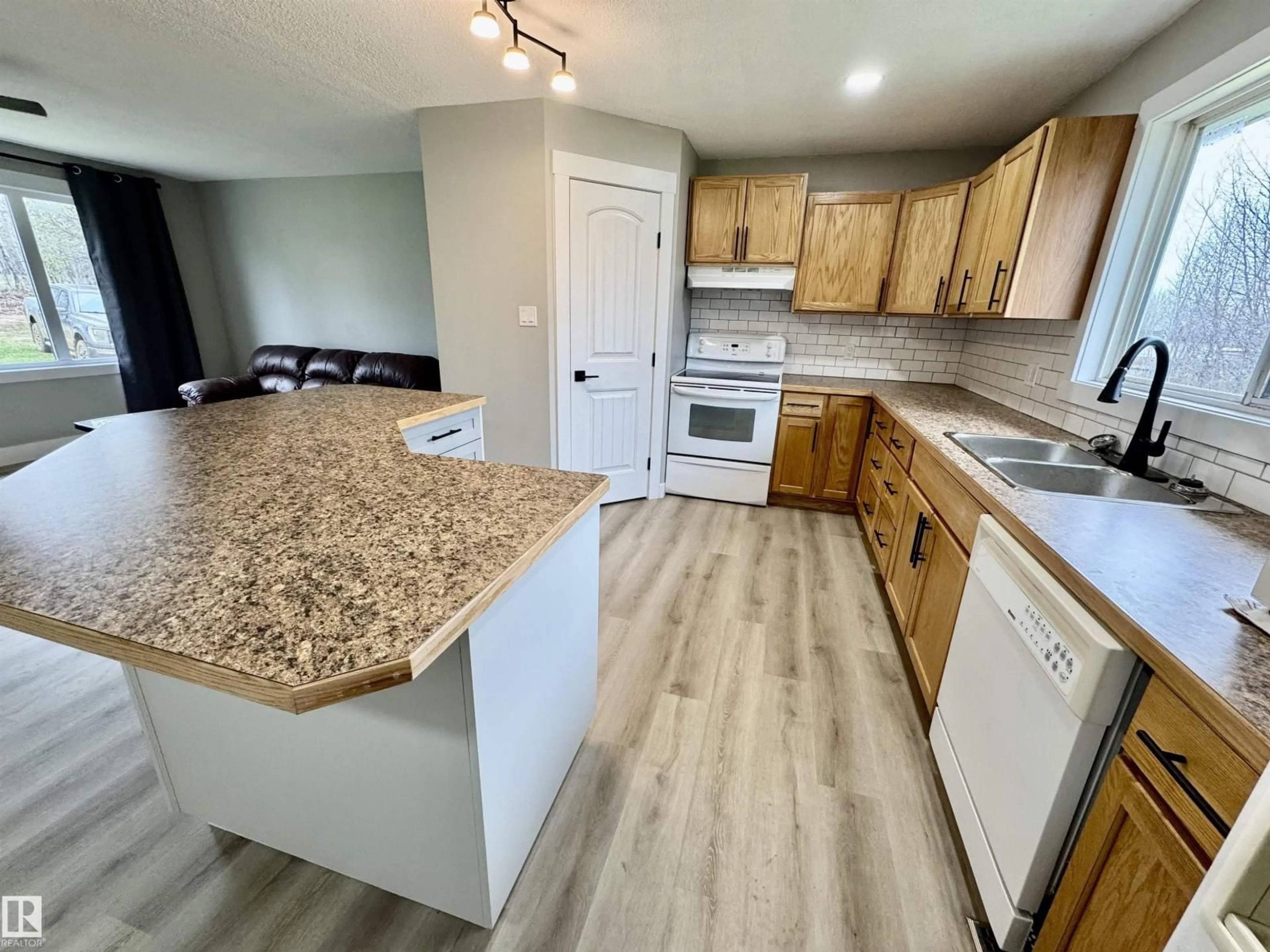 Open concept kitchen, unknown for #3 - 13239 TOWNSHIP 615, Rural Smoky Lake County Alberta T0A1R0
