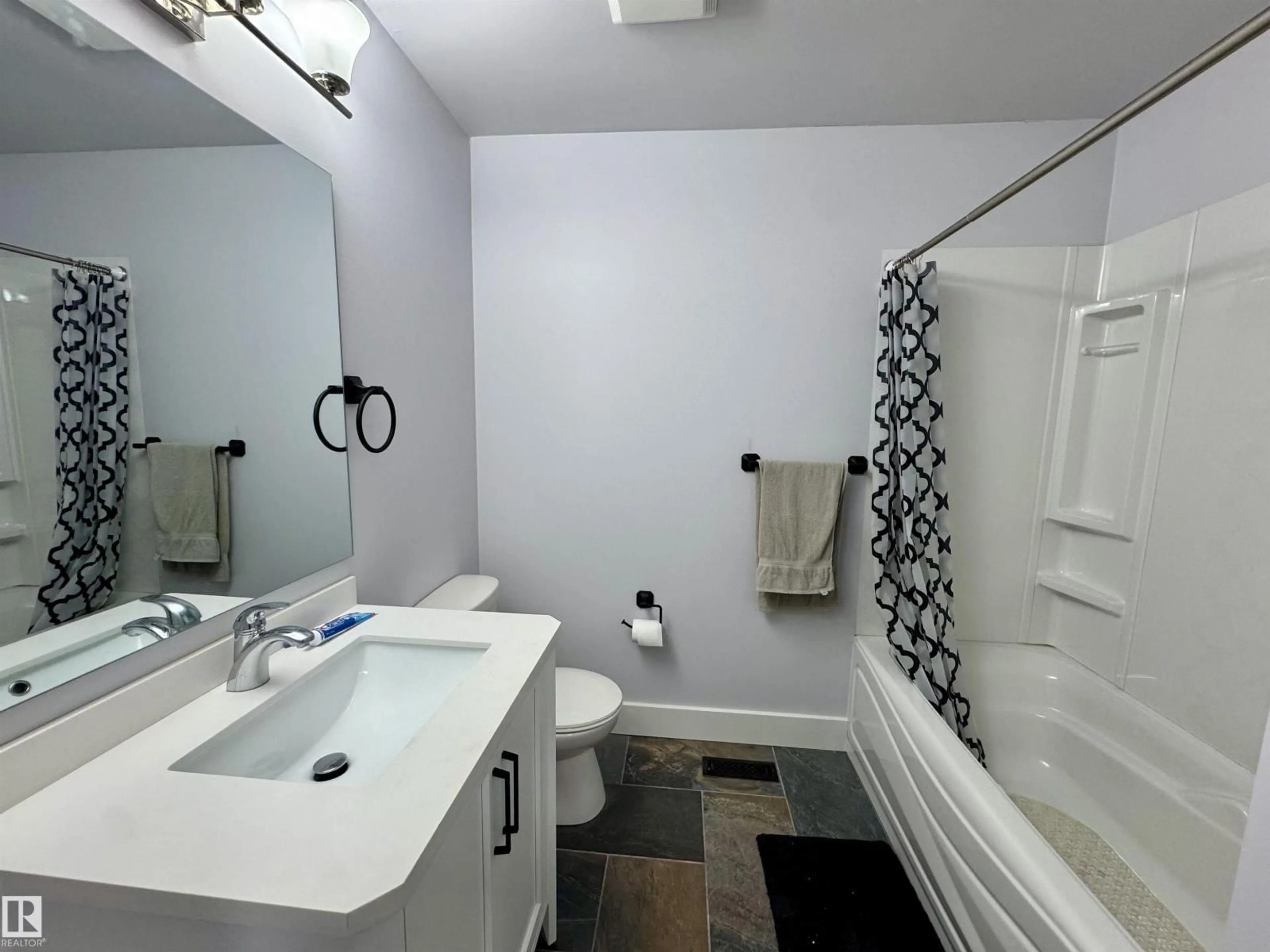 Standard bathroom, ceramic/tile floor for #3 - 13239 TOWNSHIP 615, Rural Smoky Lake County Alberta T0A1R0
