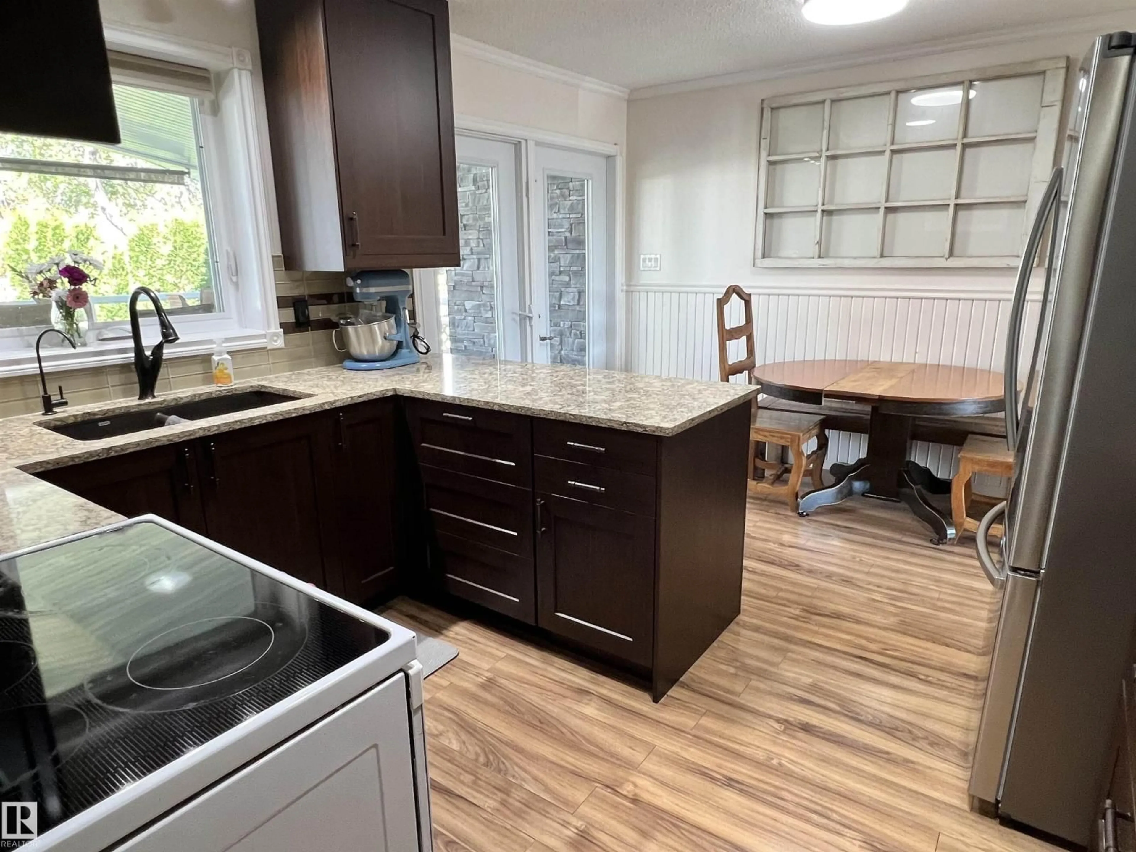 Open concept kitchen, unknown for 5120 48 ST, Bon Accord Alberta T0A0K0