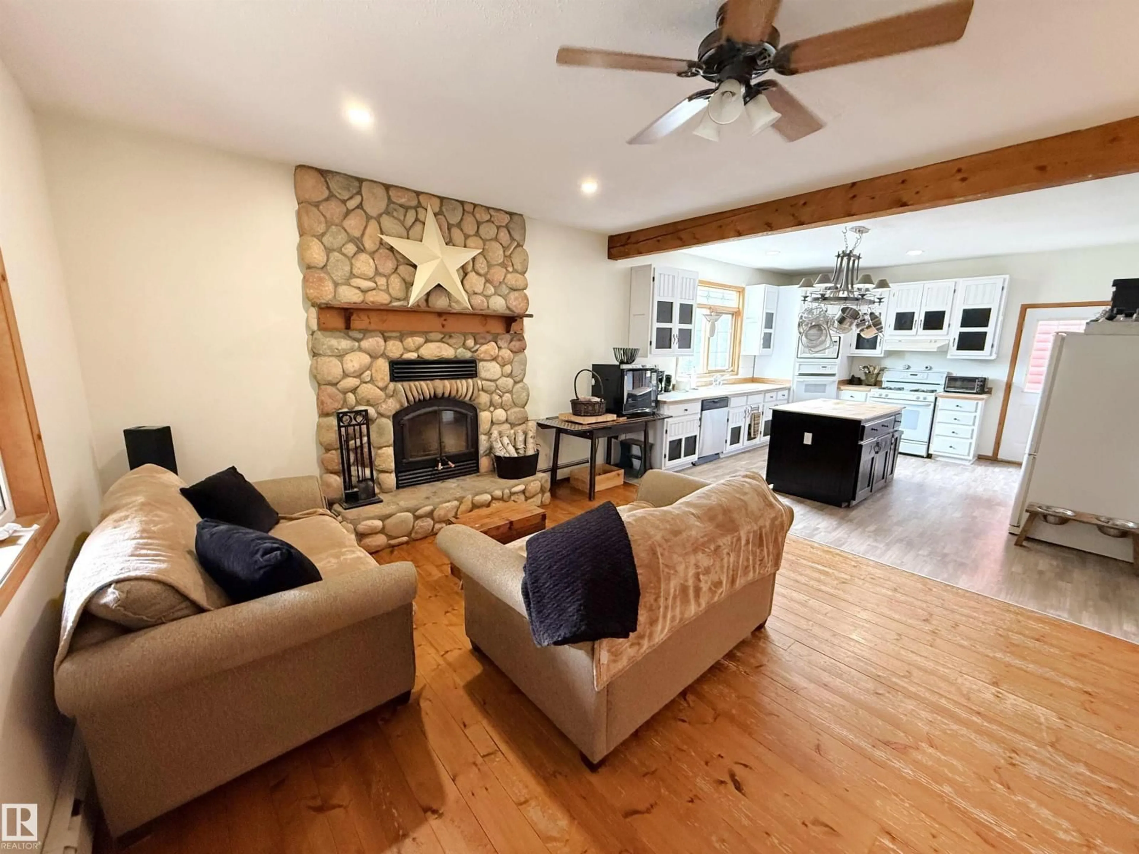 Living room with furniture, unknown for 2544 HWY 770, Rural Leduc County Alberta T0C2T0