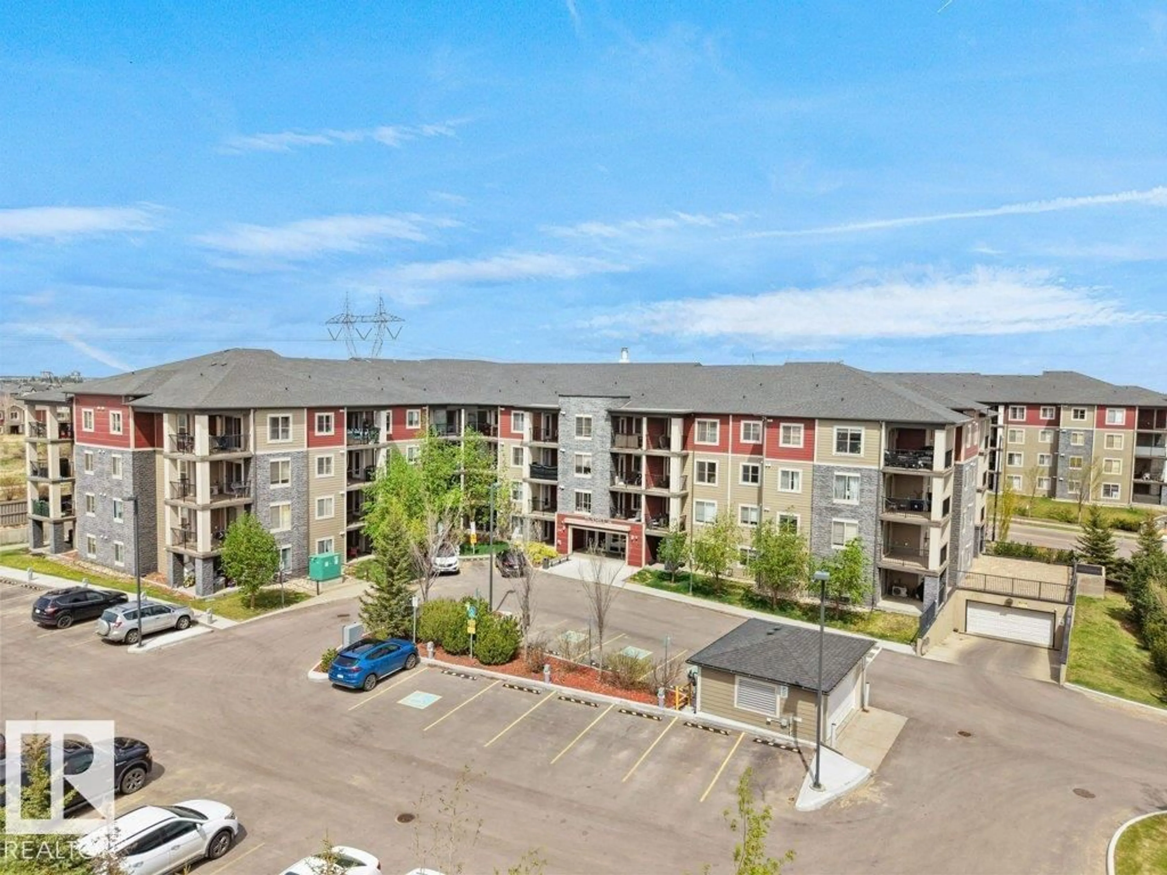 A pic from outside/outdoor area/front of a property/back of a property/a pic from drone, unknown for #216 - 5390 CHAPPELLE RD, Edmonton Alberta T6W3K7
