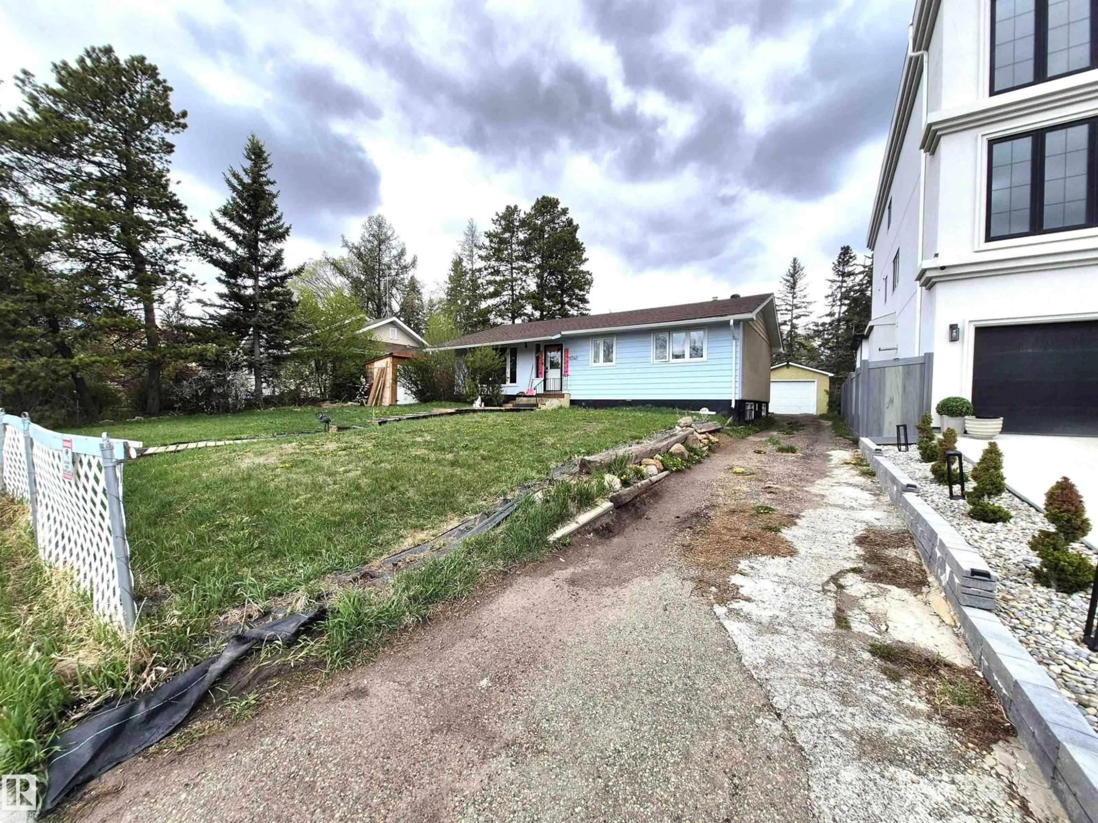 A pic from outside/outdoor area/front of a property/back of a property/a pic from drone, street for 11740 UNIVERSITY AV, Edmonton Alberta T6G1Z5