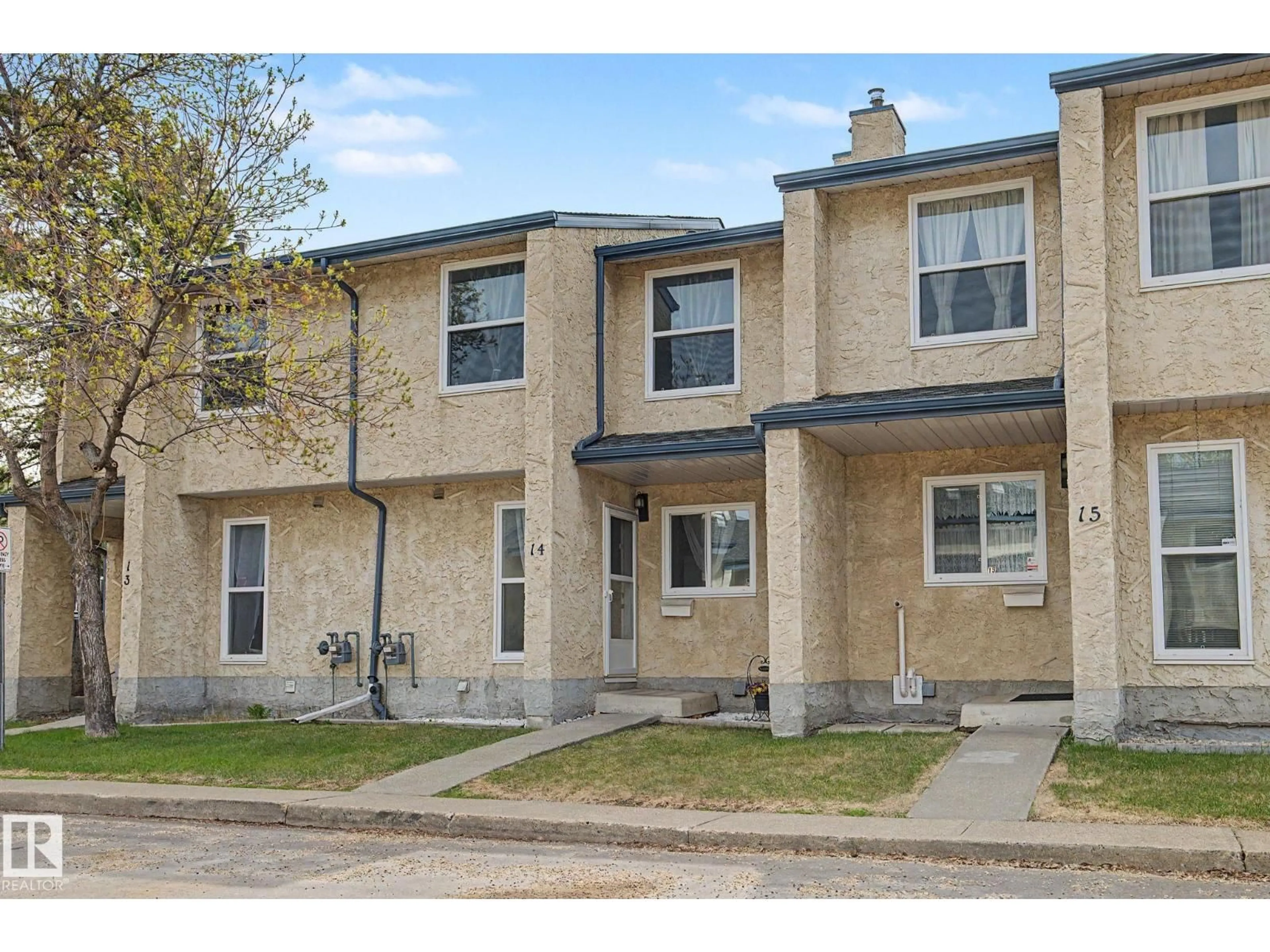 Home with brick exterior material, street for #14 - 6220 172 ST, Edmonton Alberta T5T3R4