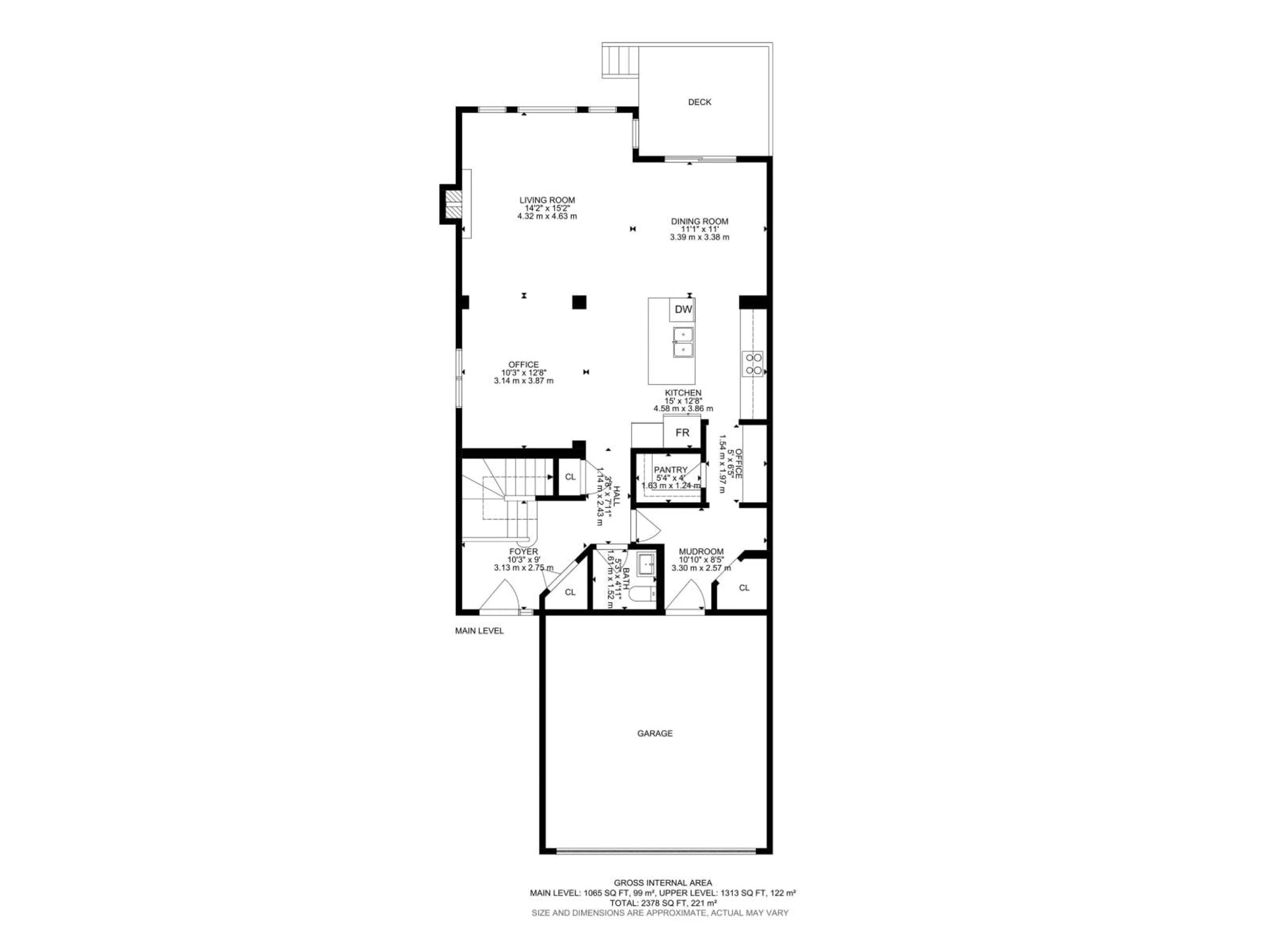 Floor plan for SW - 2233 56 ST, Edmonton Alberta T6X2C1