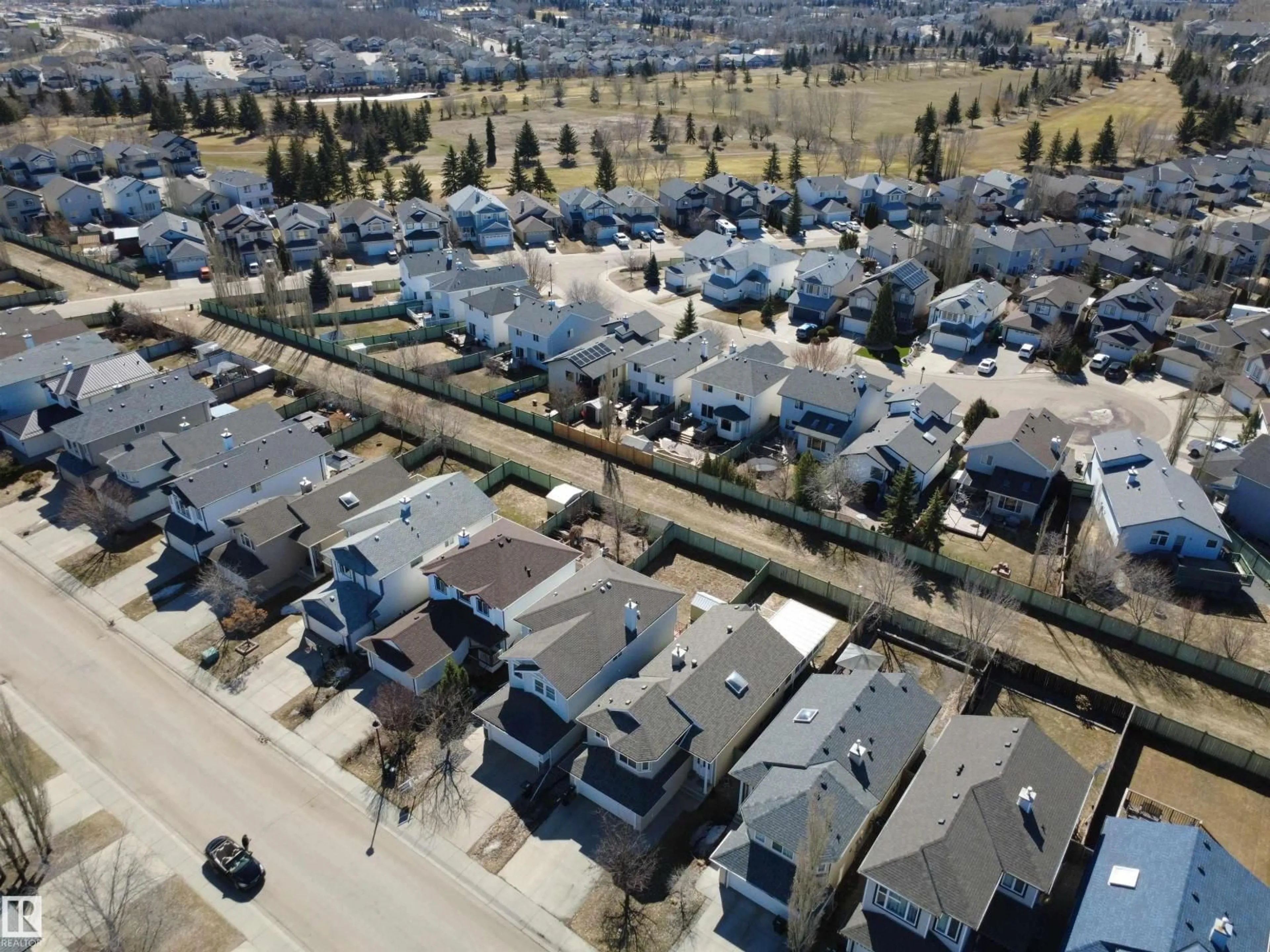 A pic from outside/outdoor area/front of a property/back of a property/a pic from drone, street for 21113 92A AV, Edmonton Alberta T5T6Z2