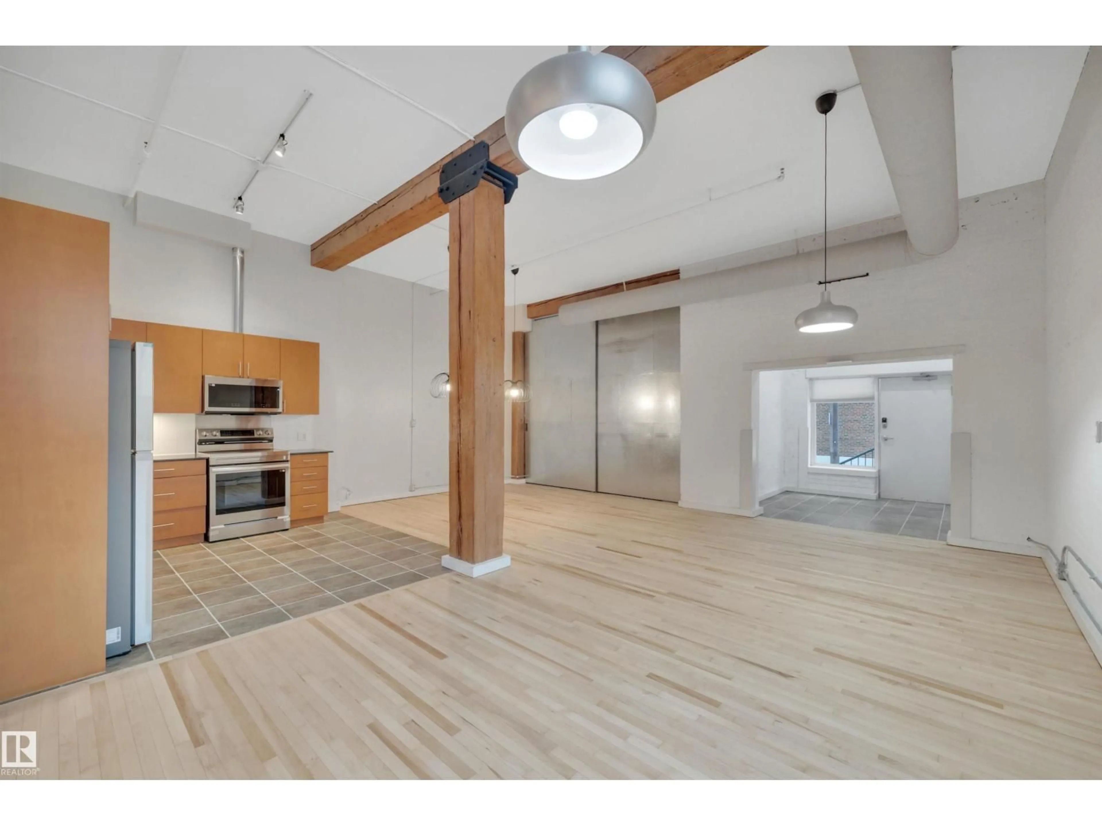 Open concept kitchen, unknown for #102 - 10169 104 ST, Edmonton Alberta T5J1A5