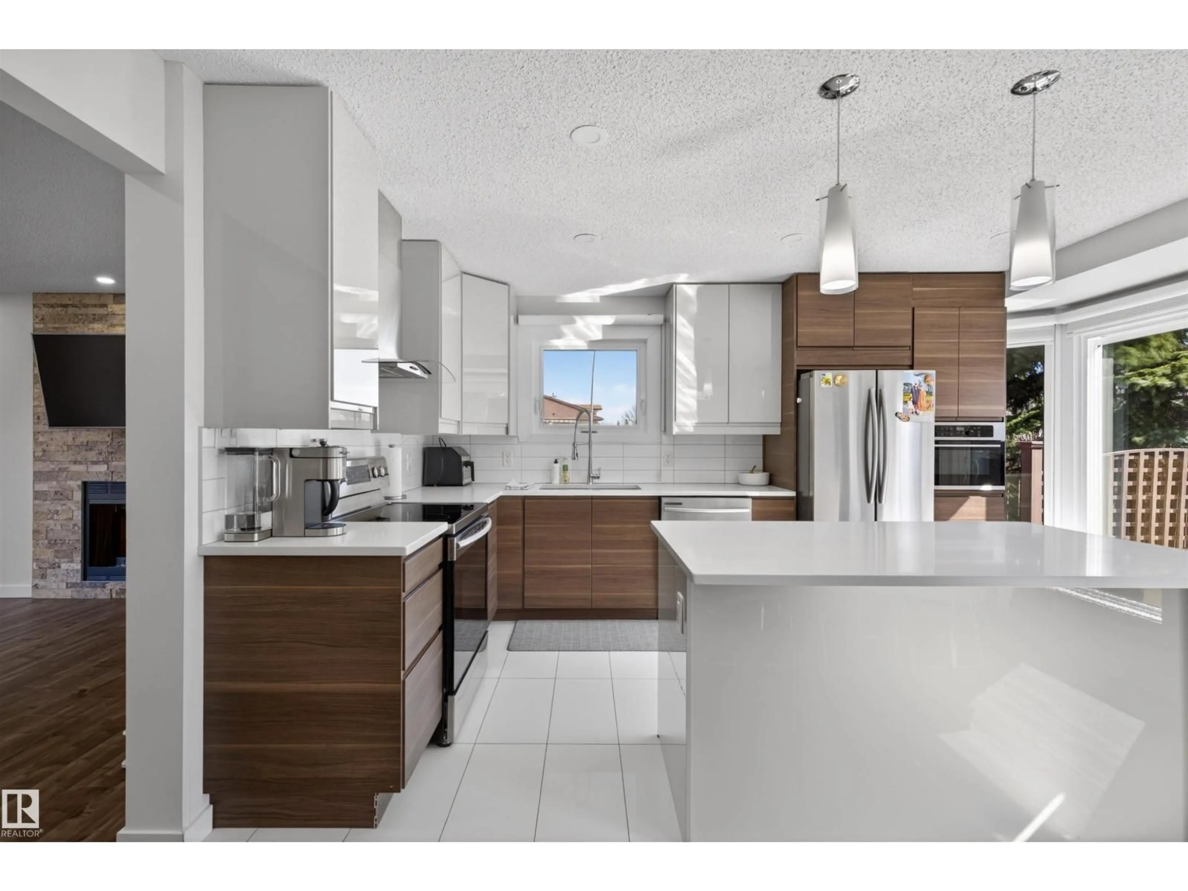 Open concept kitchen, unknown for NW - 15251 88A ST, Edmonton Alberta T5E6G7