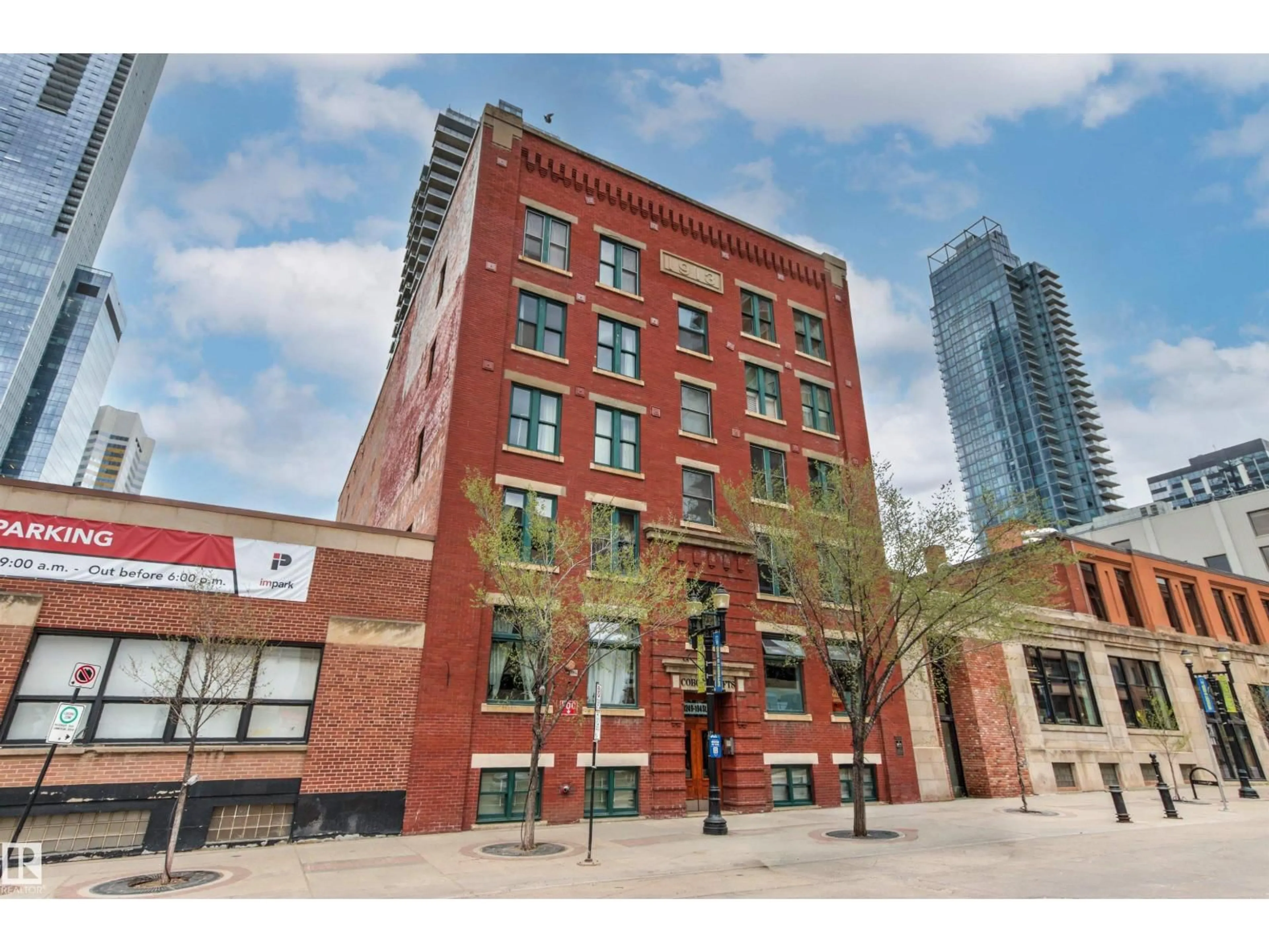 Home with brick exterior material, building for 401 - 10249 104 ST, Edmonton Alberta T5J1B1