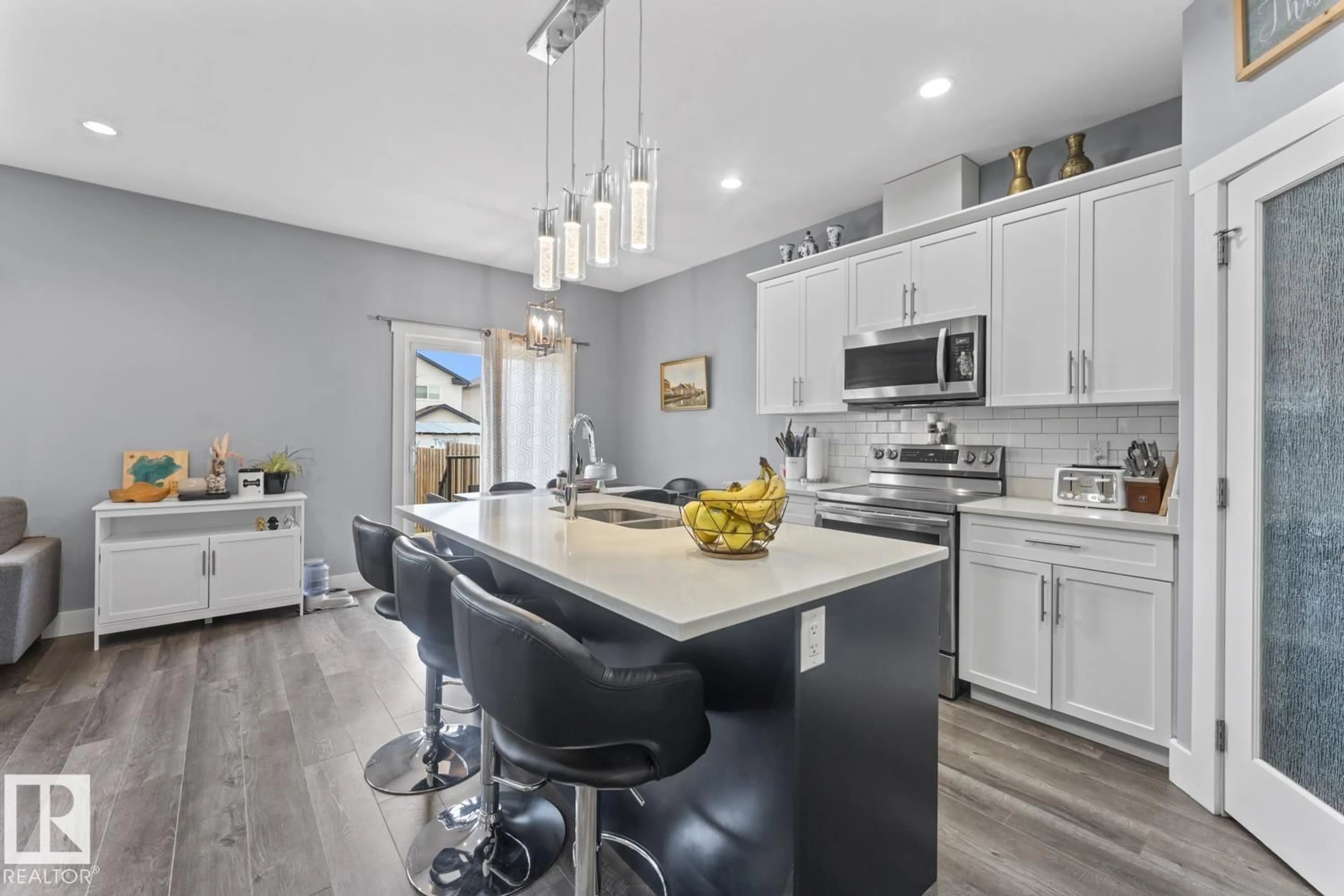 Open concept kitchen, ceramic/tile floor for 6810A TRI CITY WY, Cold Lake Alberta T9M0L3