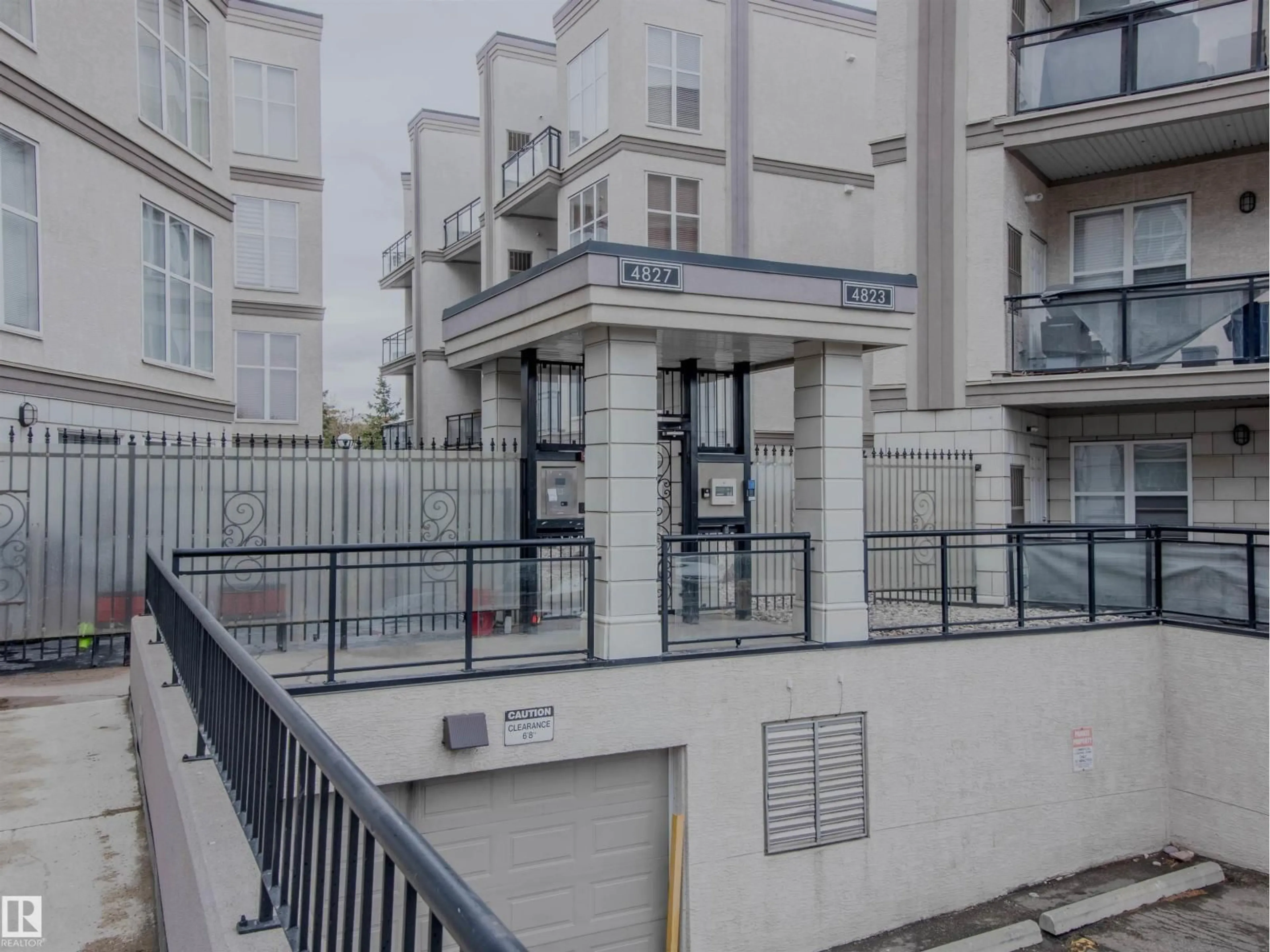 Balcony in the apartment, unknown for 171 - 4823 104A ST, Edmonton Alberta T6H0R5