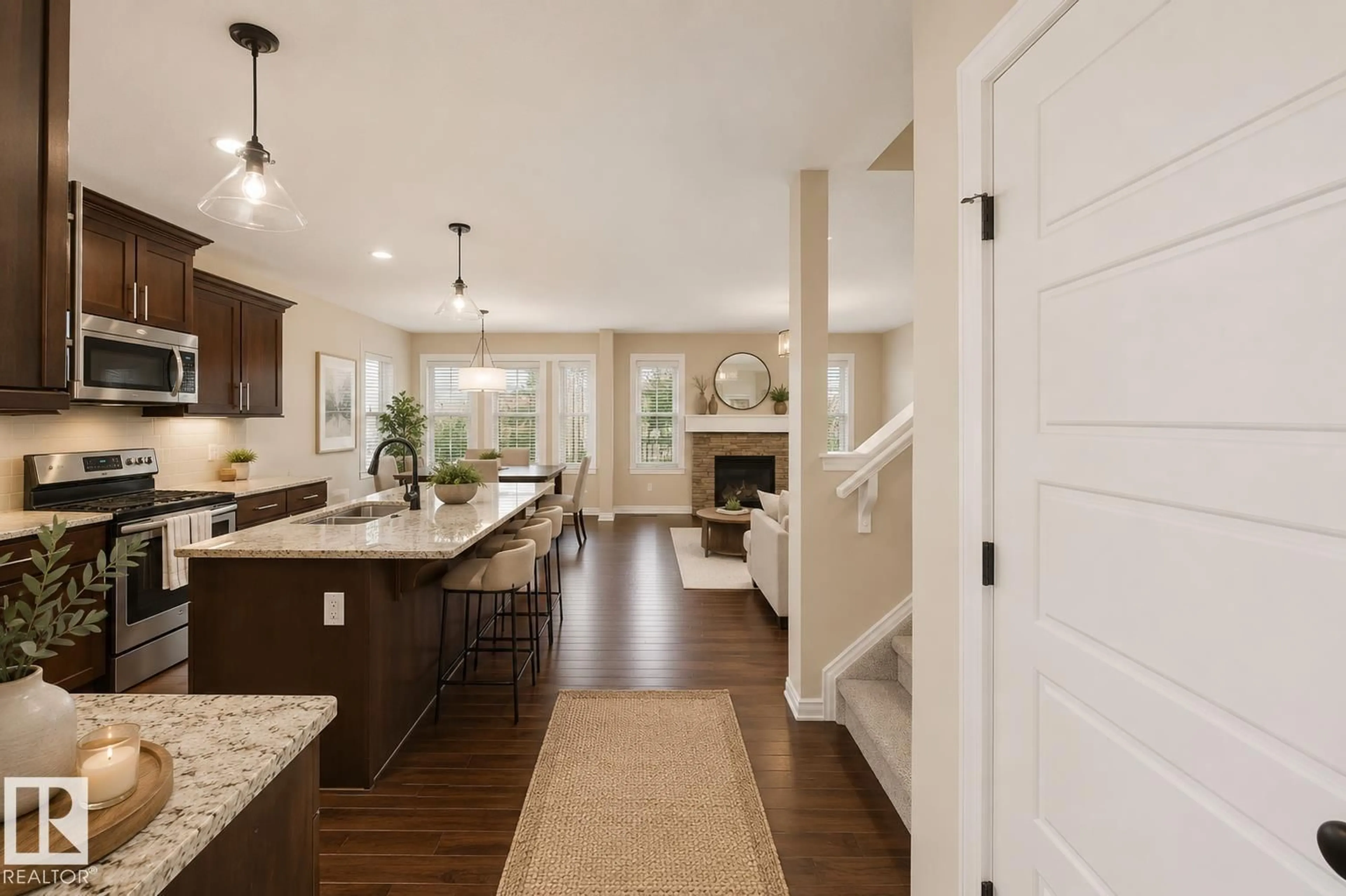 Open concept kitchen, unknown for SW SW - 3609 WEIDLE BEND BN, Edmonton Alberta T6X1T5