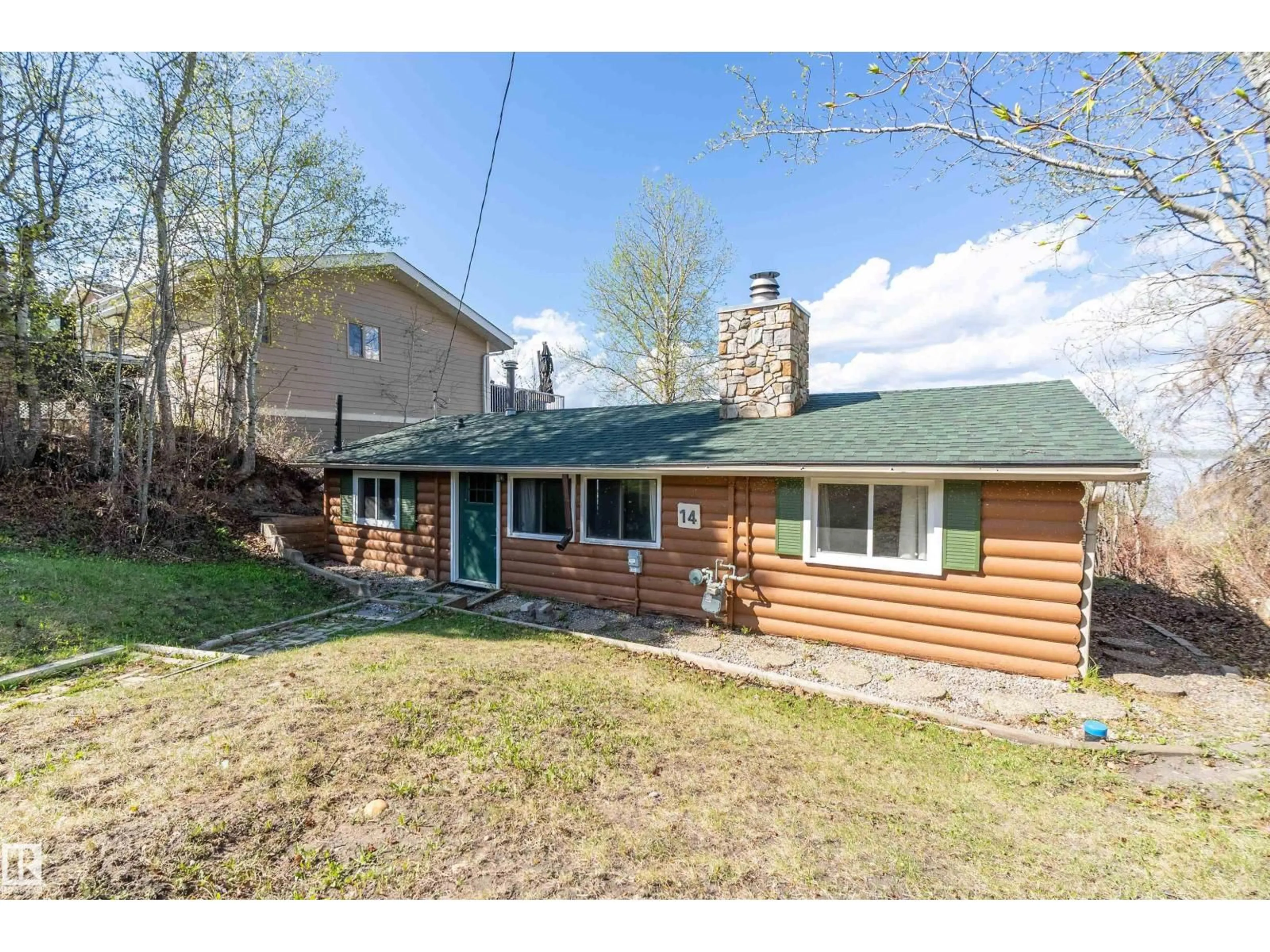 A pic from outside/outdoor area/front of a property/back of a property/a pic from drone, street for 14 VIOLA BEACH, Rural Wetaskiwin County Alberta T0C2V0
