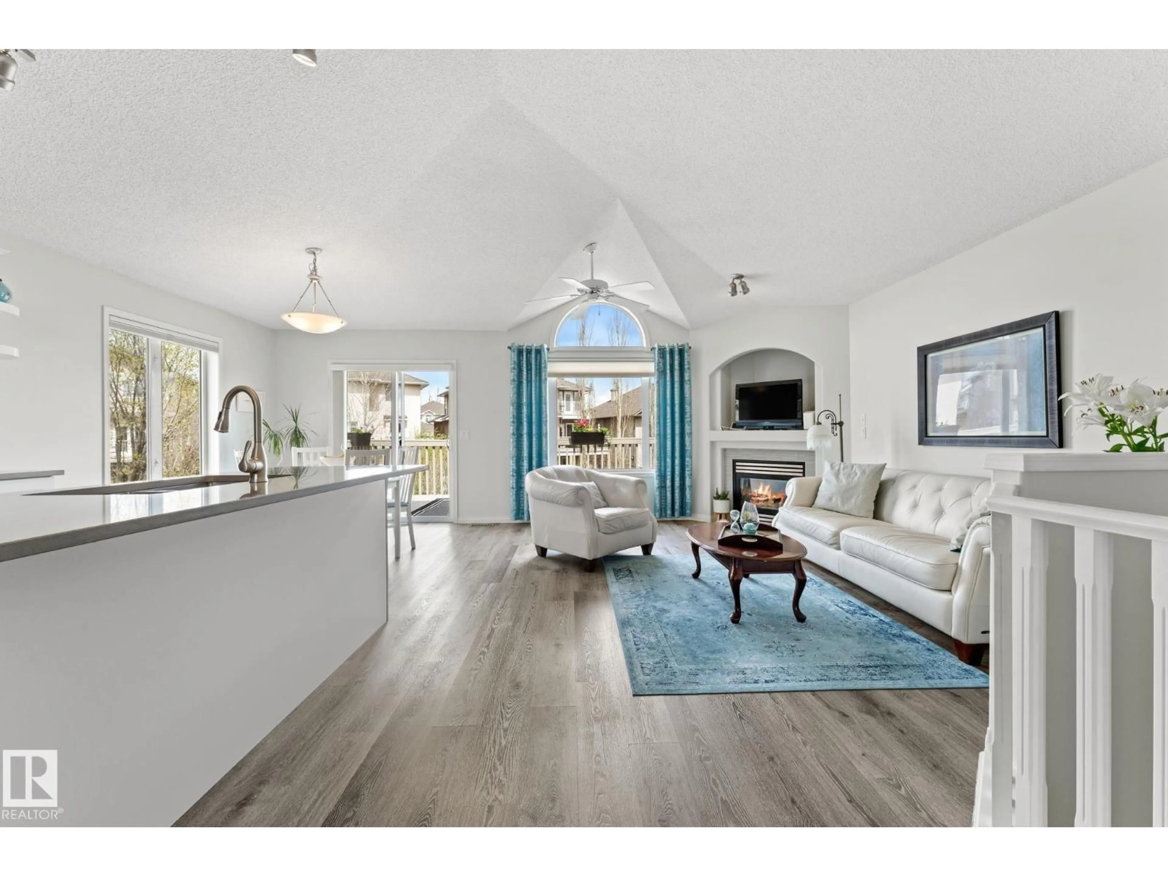 Open concept kitchen, unknown for #6 - 10848 8 AV, Edmonton Alberta T6W1G5