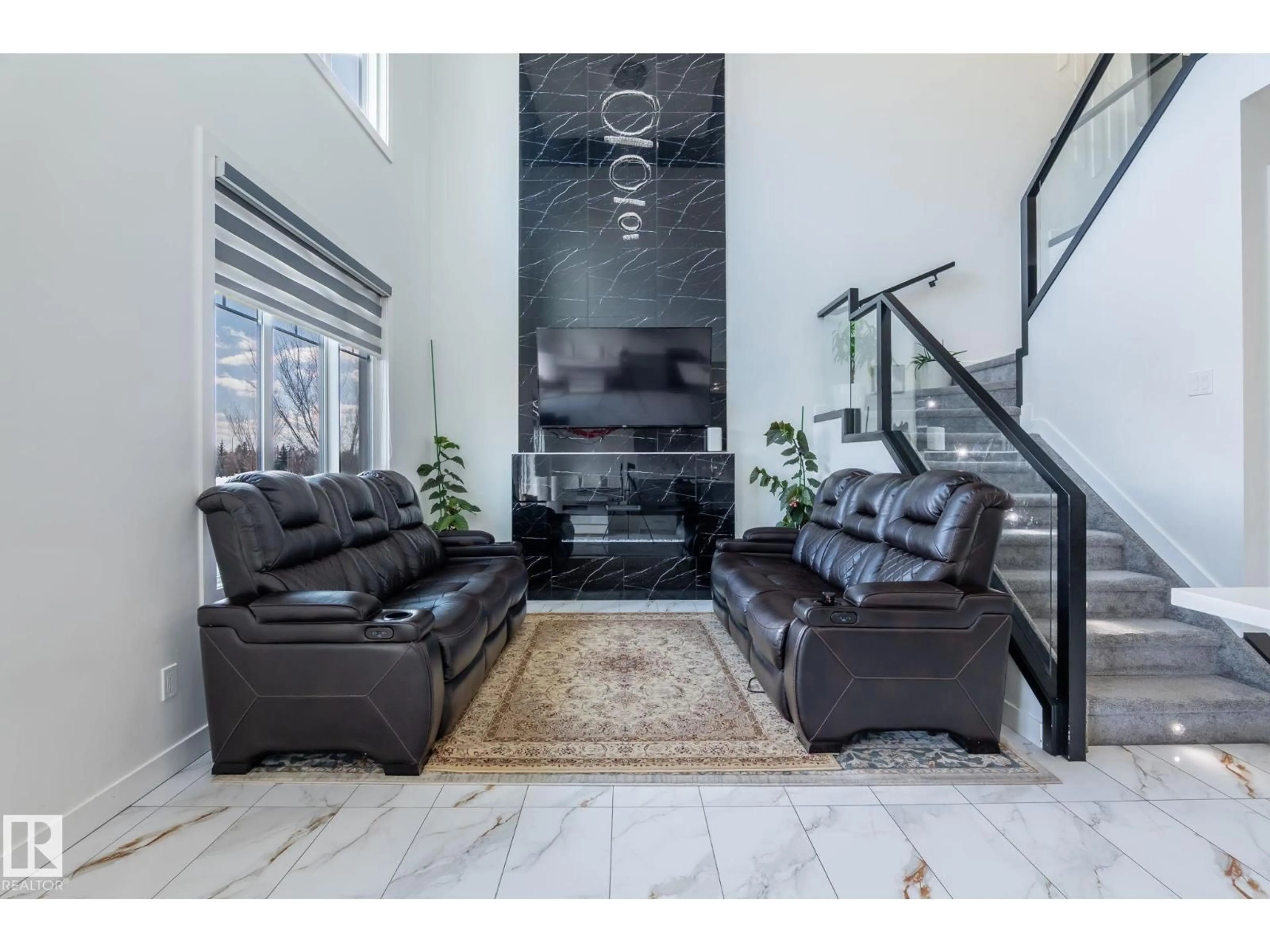 Living room with furniture, unknown for 6607 50A AV, Beaumont Alberta T4X3A8