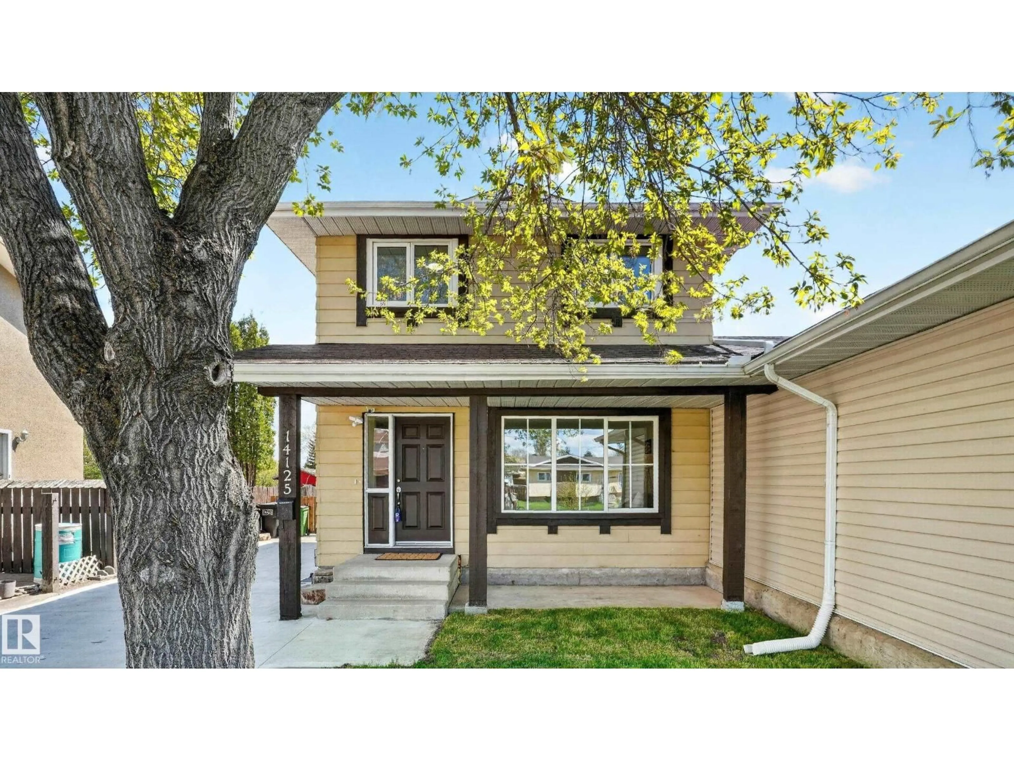 Home with brick exterior material, street for 14125 30 ST, Edmonton Alberta T5Y1M6