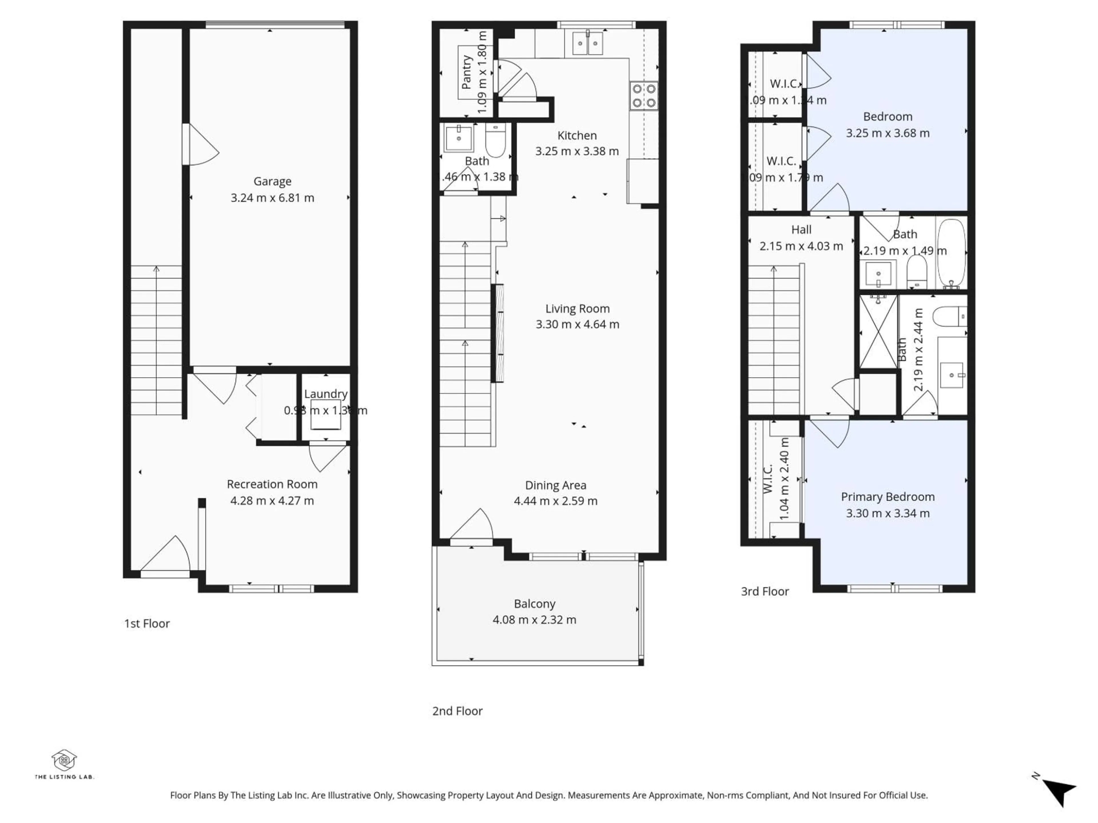 Floor plan for #5 - 17635 58 ST, Edmonton Alberta T5Y4C2