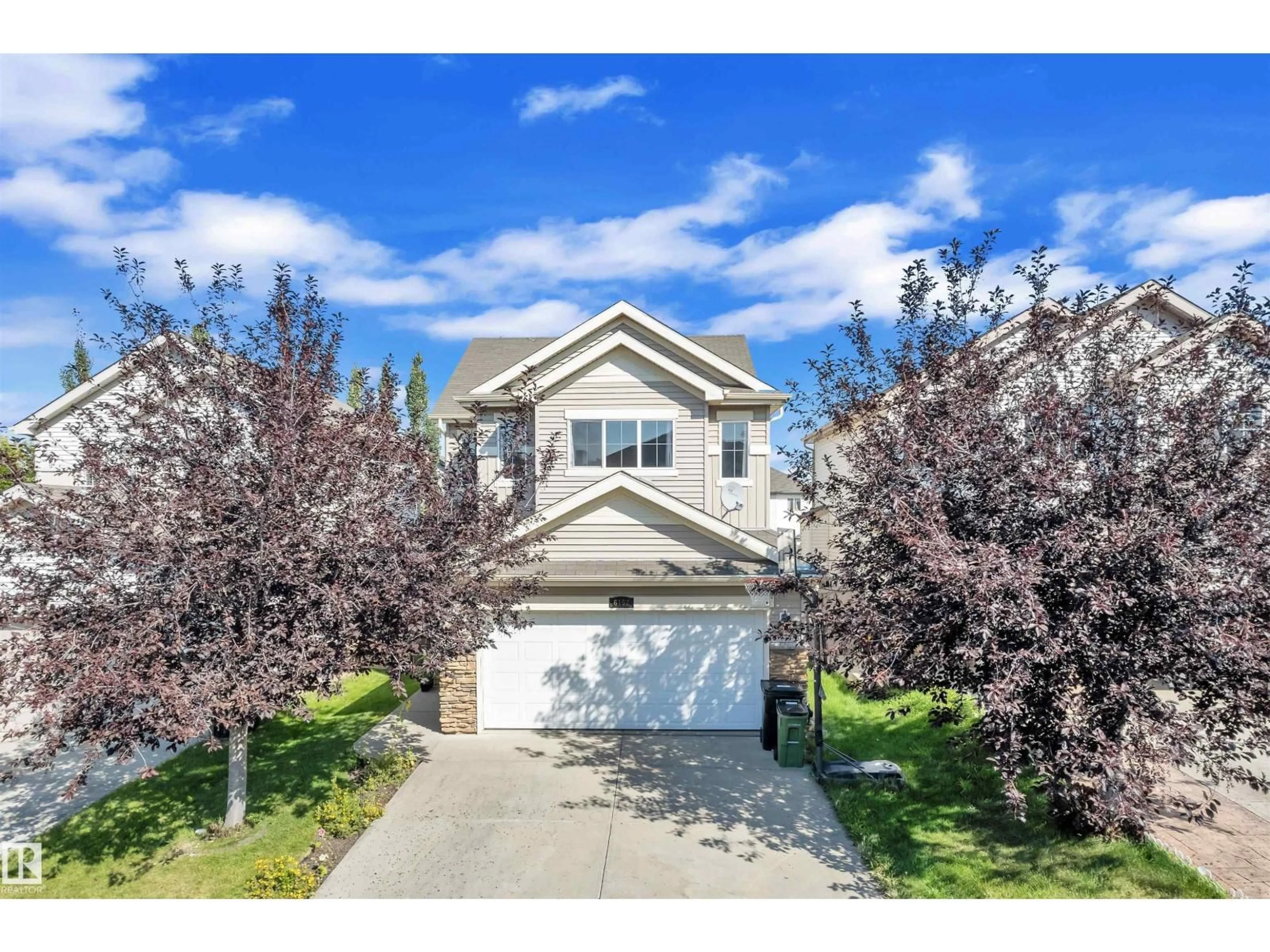 Home with vinyl exterior material, street for 6152 13 AV, Edmonton Alberta T6X0M6