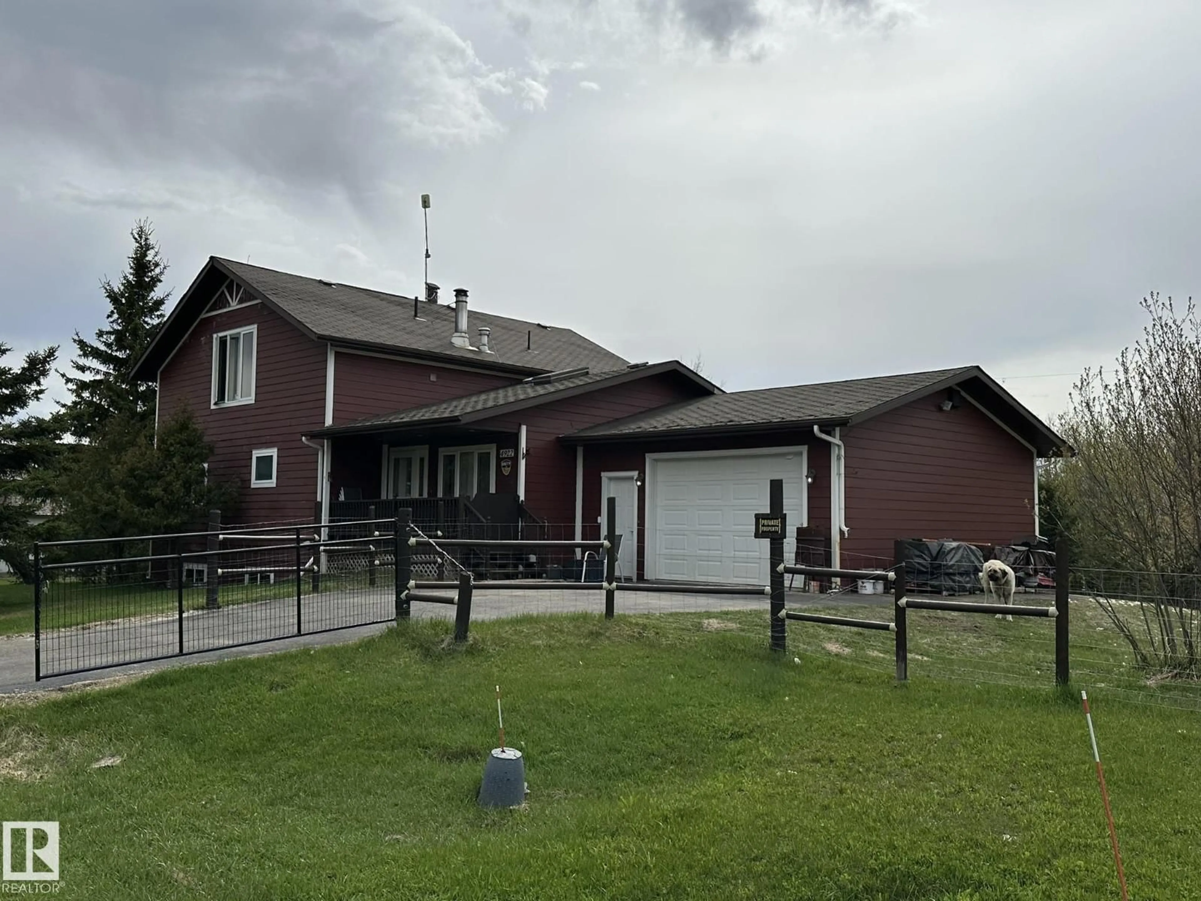 A pic from outside/outdoor area/front of a property/back of a property/a pic from drone, unknown for 4926 51 ST, Bellis Alberta T0A0J0