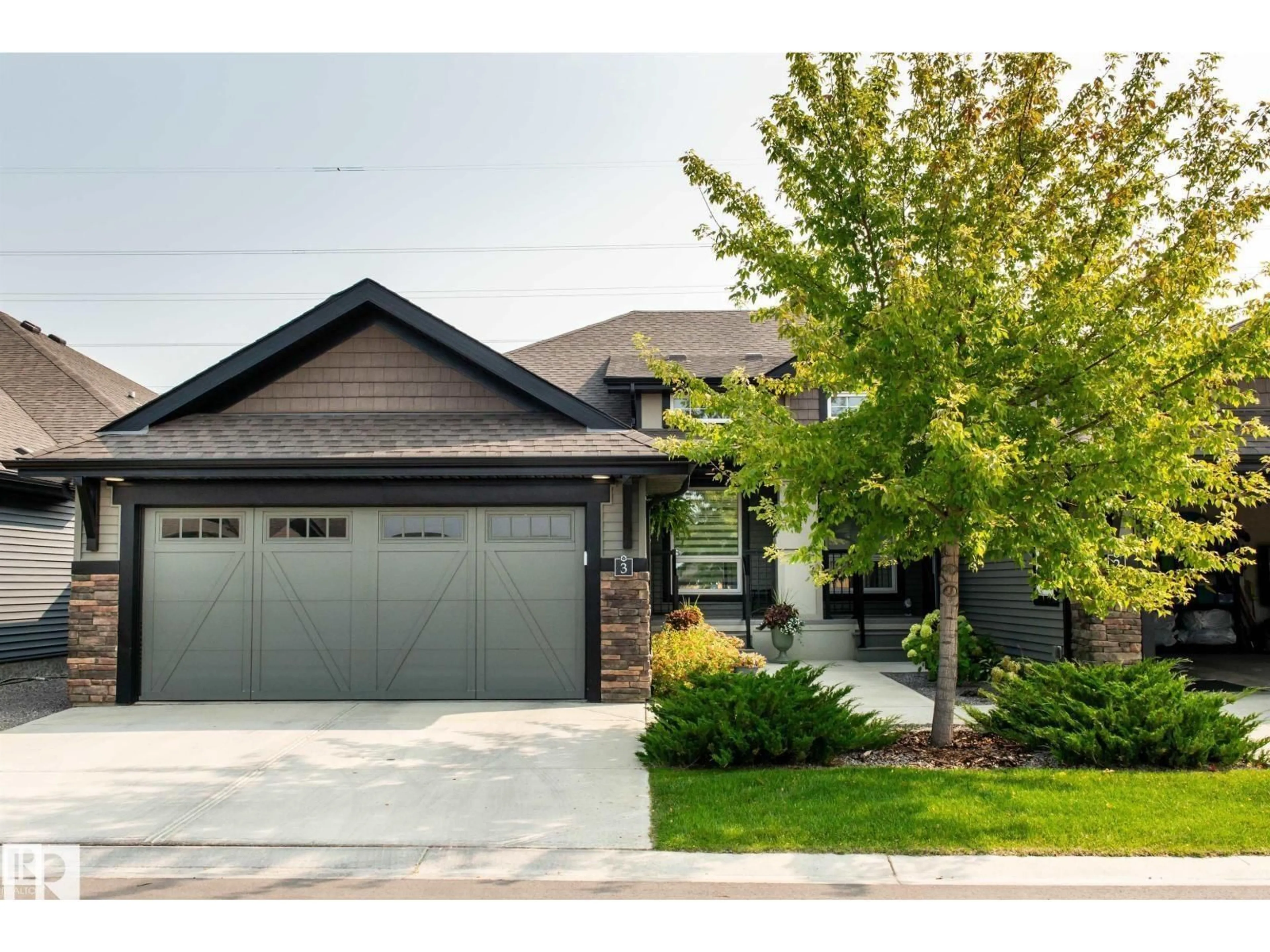 Home with brick exterior material, street for 3 - 8050 ORCHARDS GR, Edmonton Alberta T6X2N2