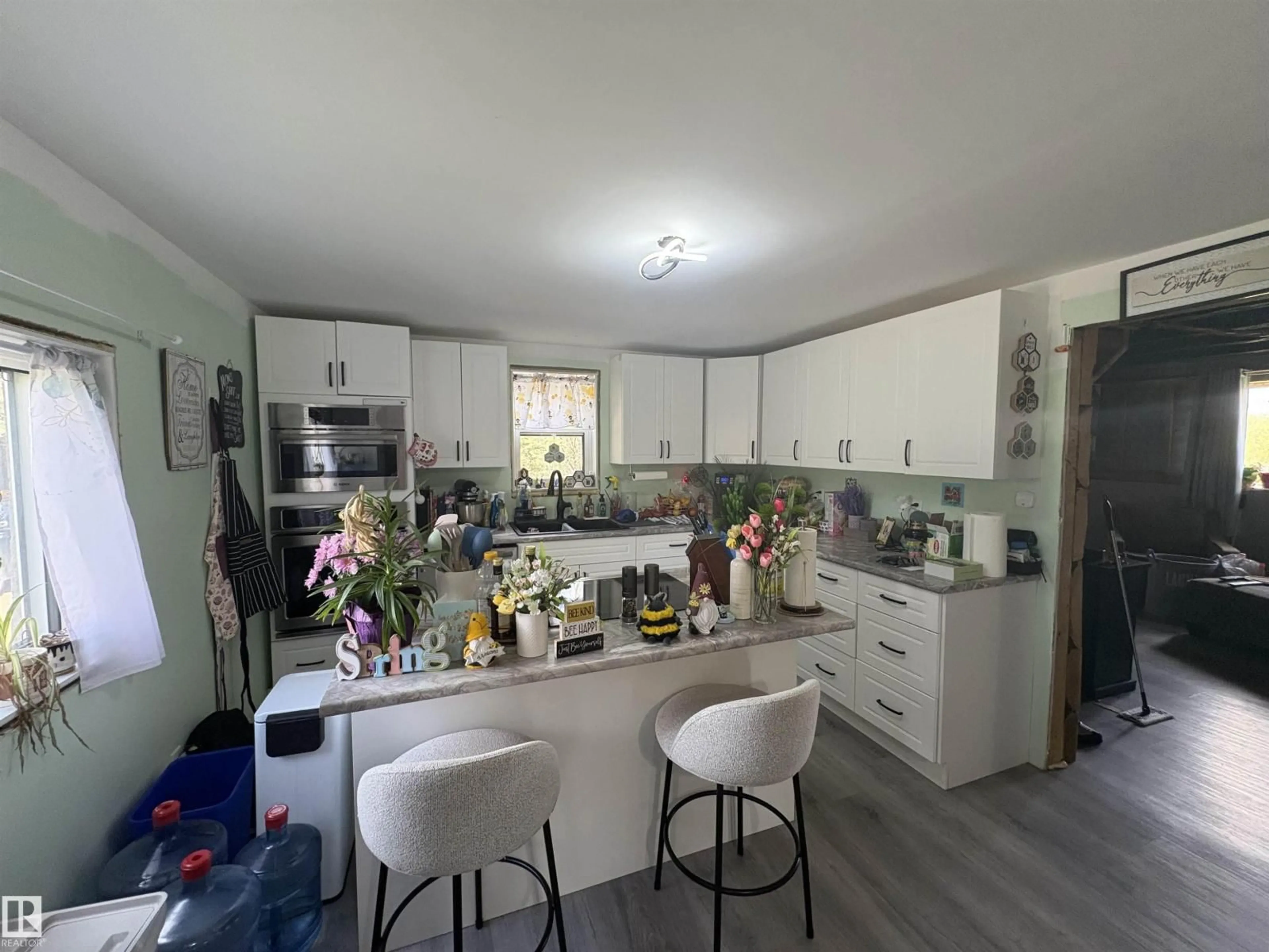 Open concept kitchen, unknown for 2313 TWP RD 474, Rural Leduc County Alberta T0C2V0