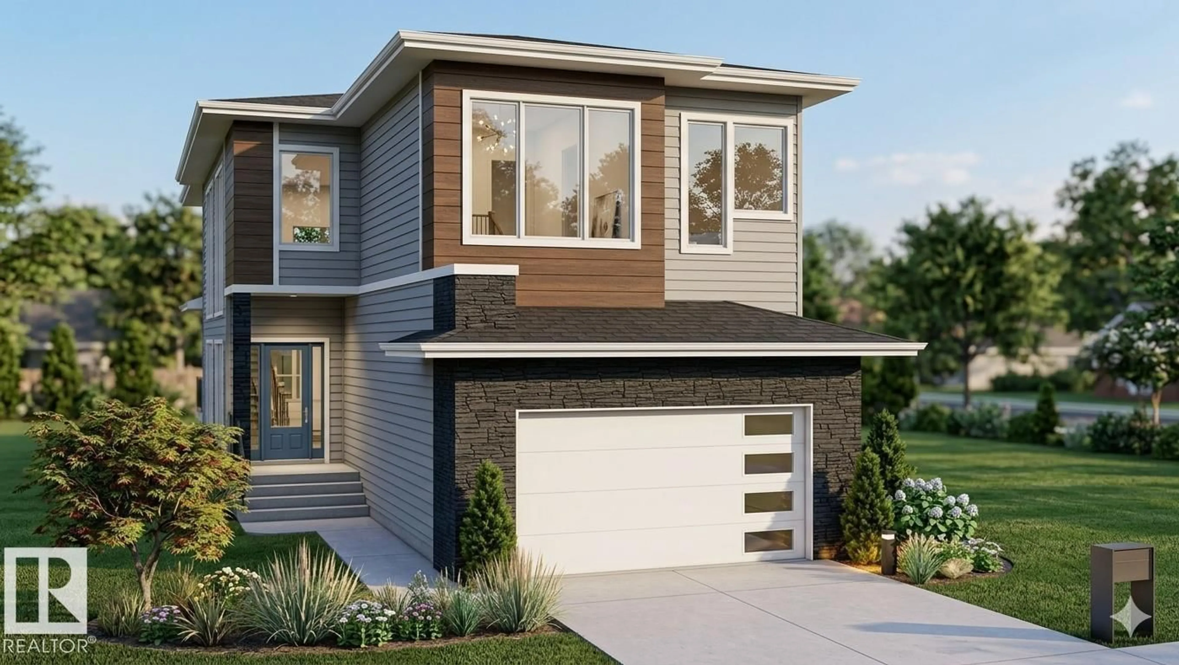 Home with brick exterior material, street for 1503 REDPOLL PLACE, Edmonton Alberta T5S0N2