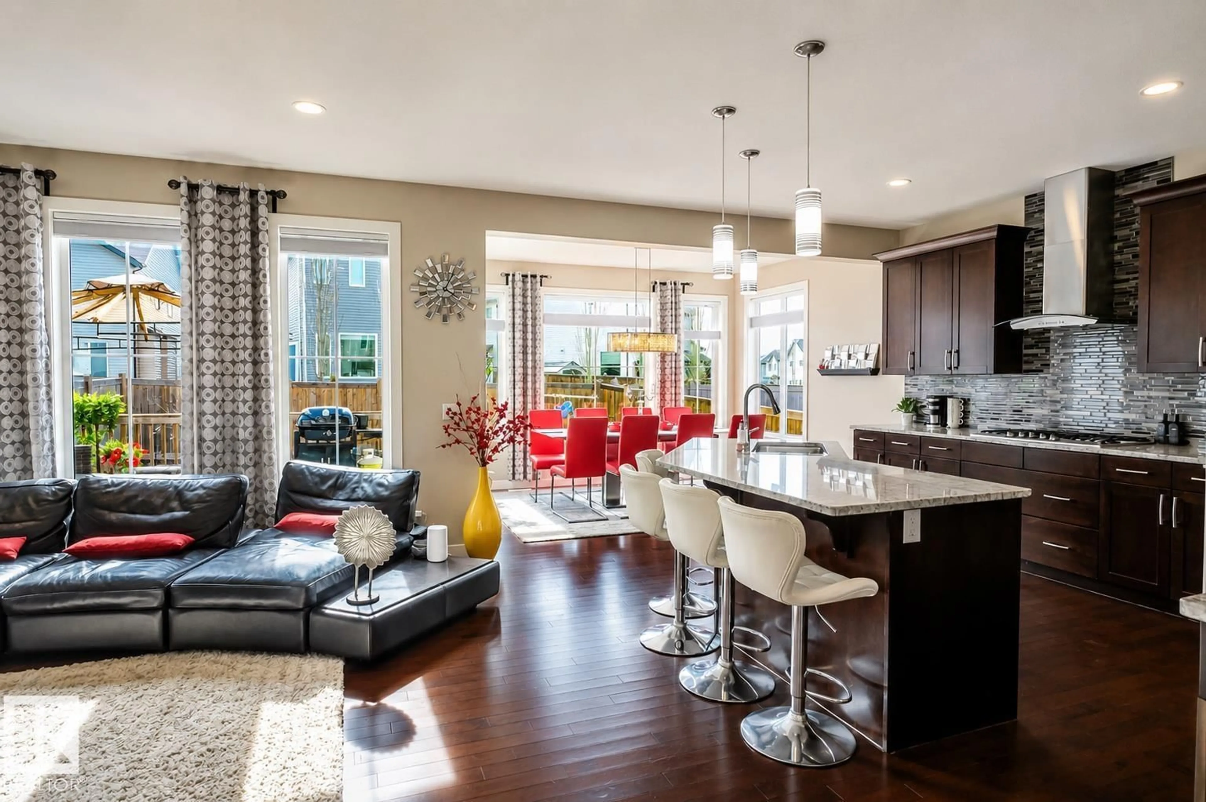 Open concept kitchen, unknown for 1728 53 ST, Edmonton Alberta T6X1R6