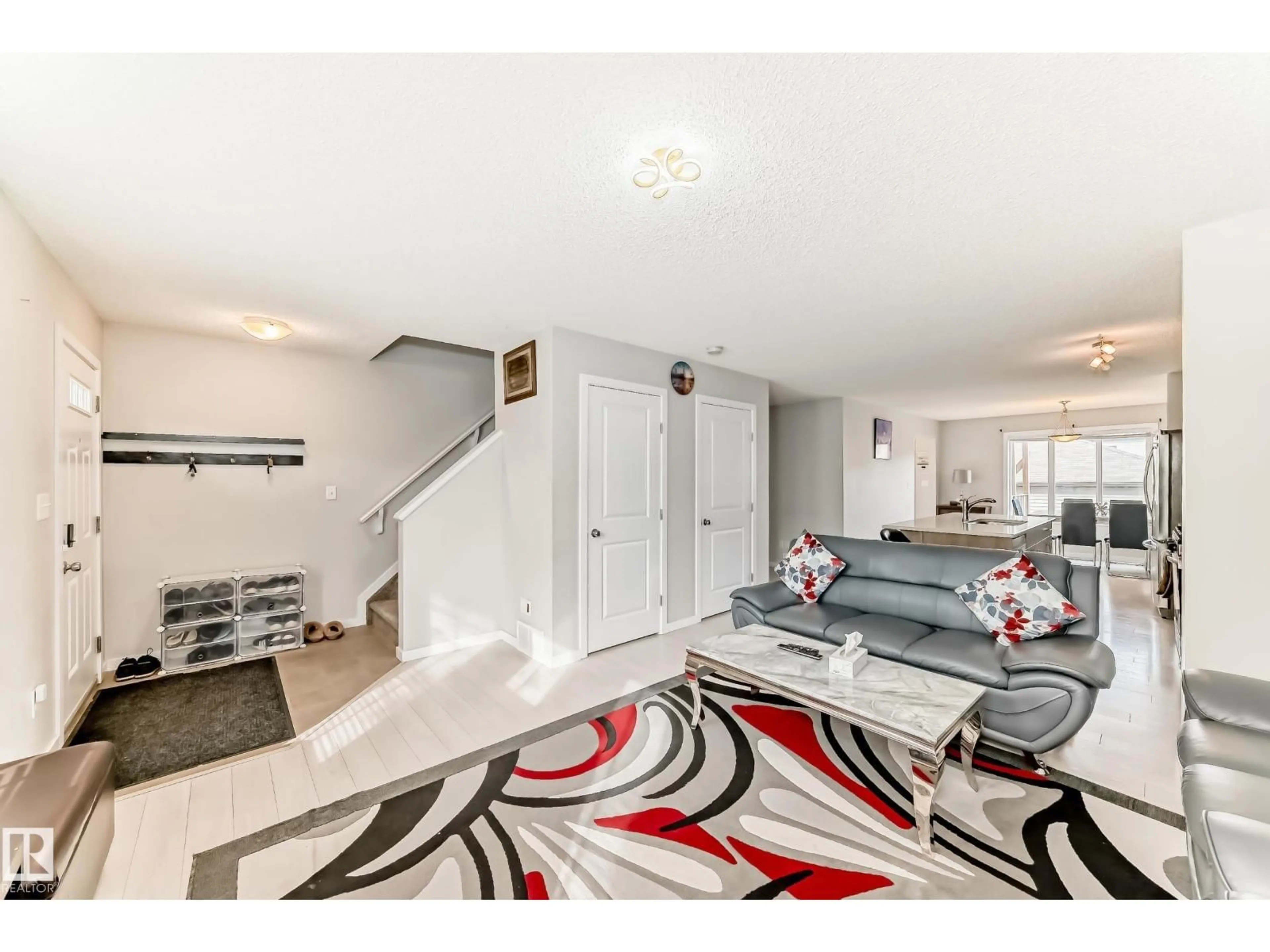 Living room with furniture, unknown for 328 WATT BV, Edmonton Alberta T6X1R7