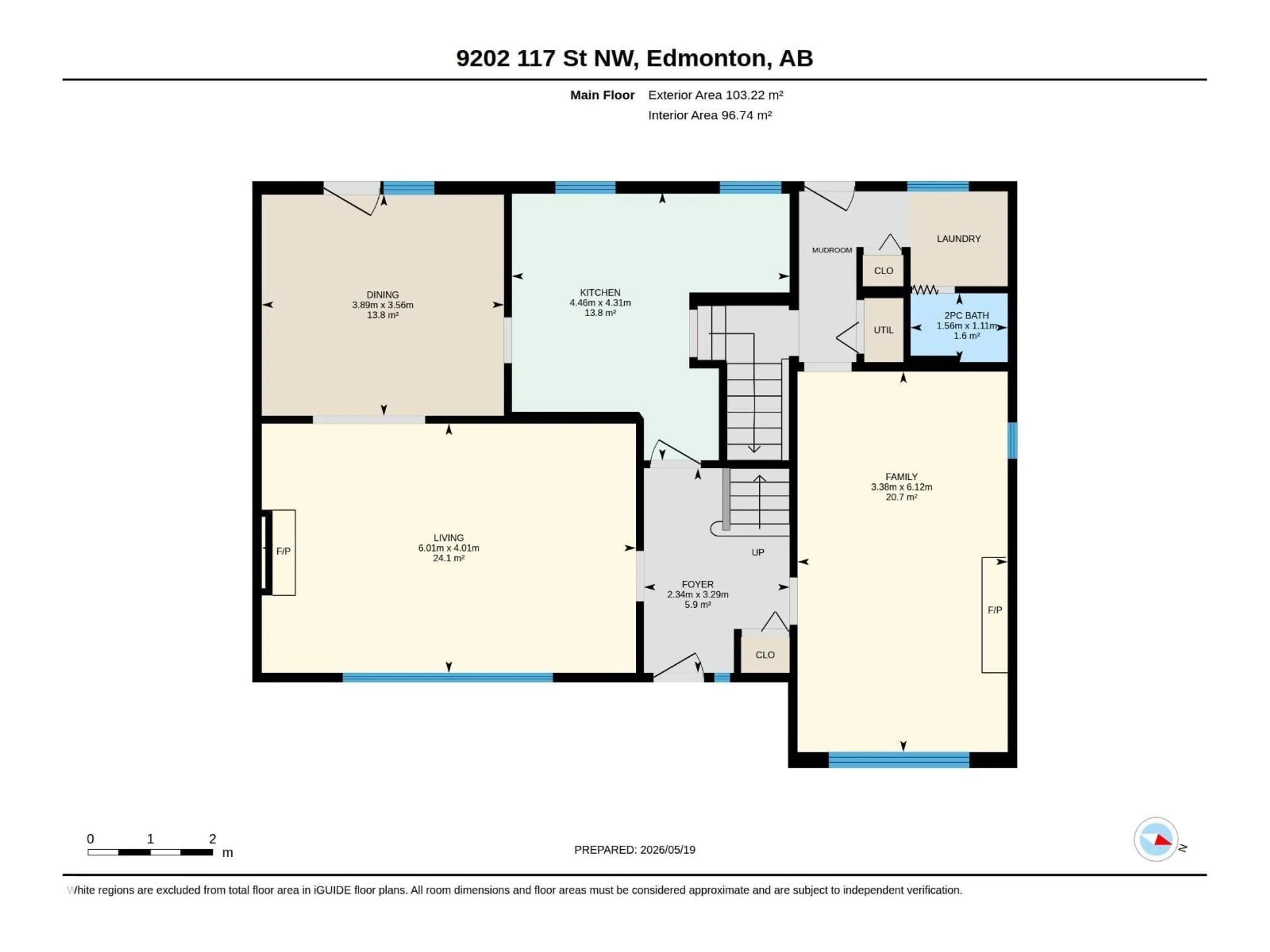 Floor plan for NW - 9202 117 ST, Edmonton Alberta T6G1S2