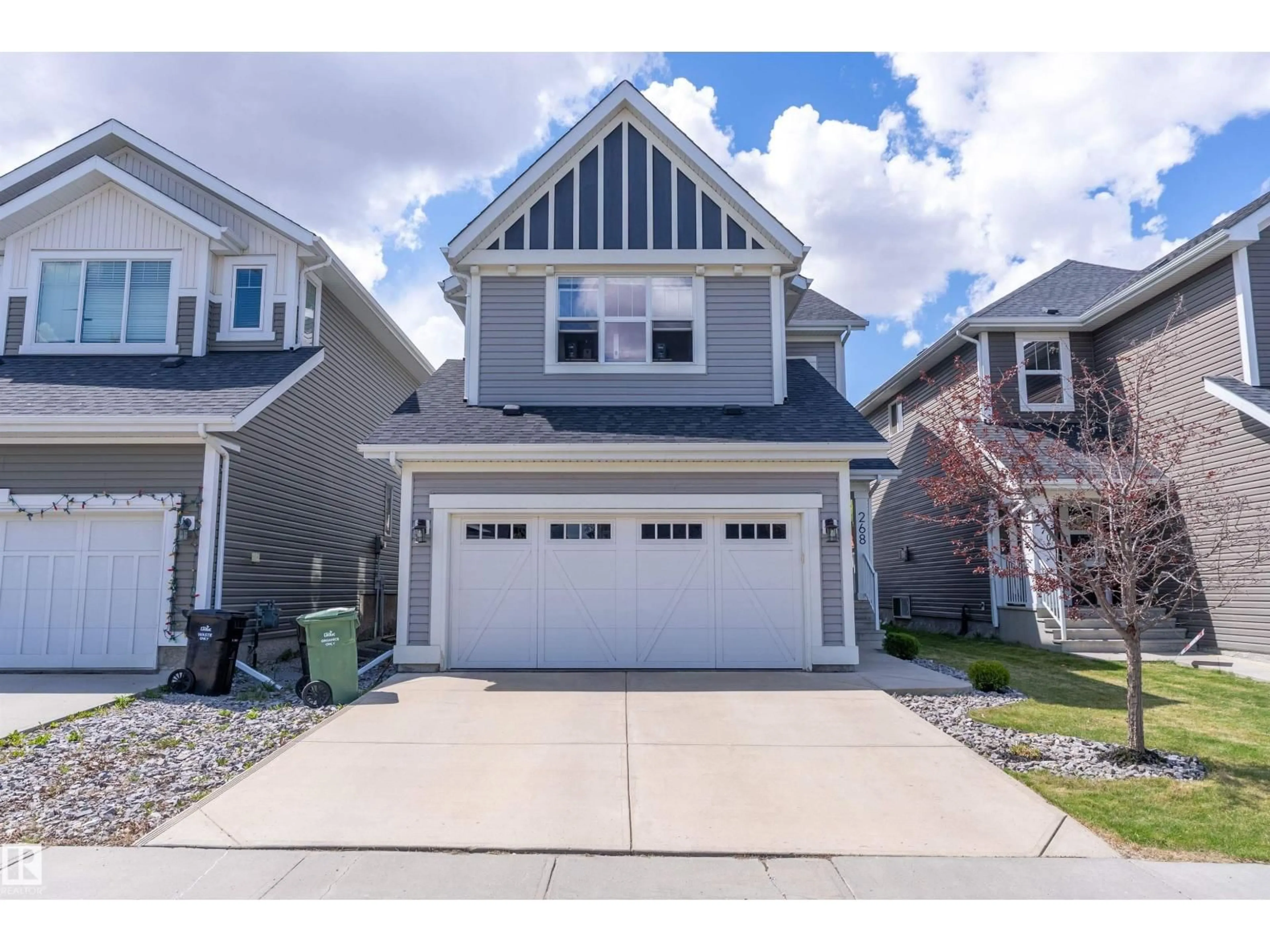 Home with vinyl exterior material, street for 268 SHEPPARD CI, Leduc Alberta T9E0T5
