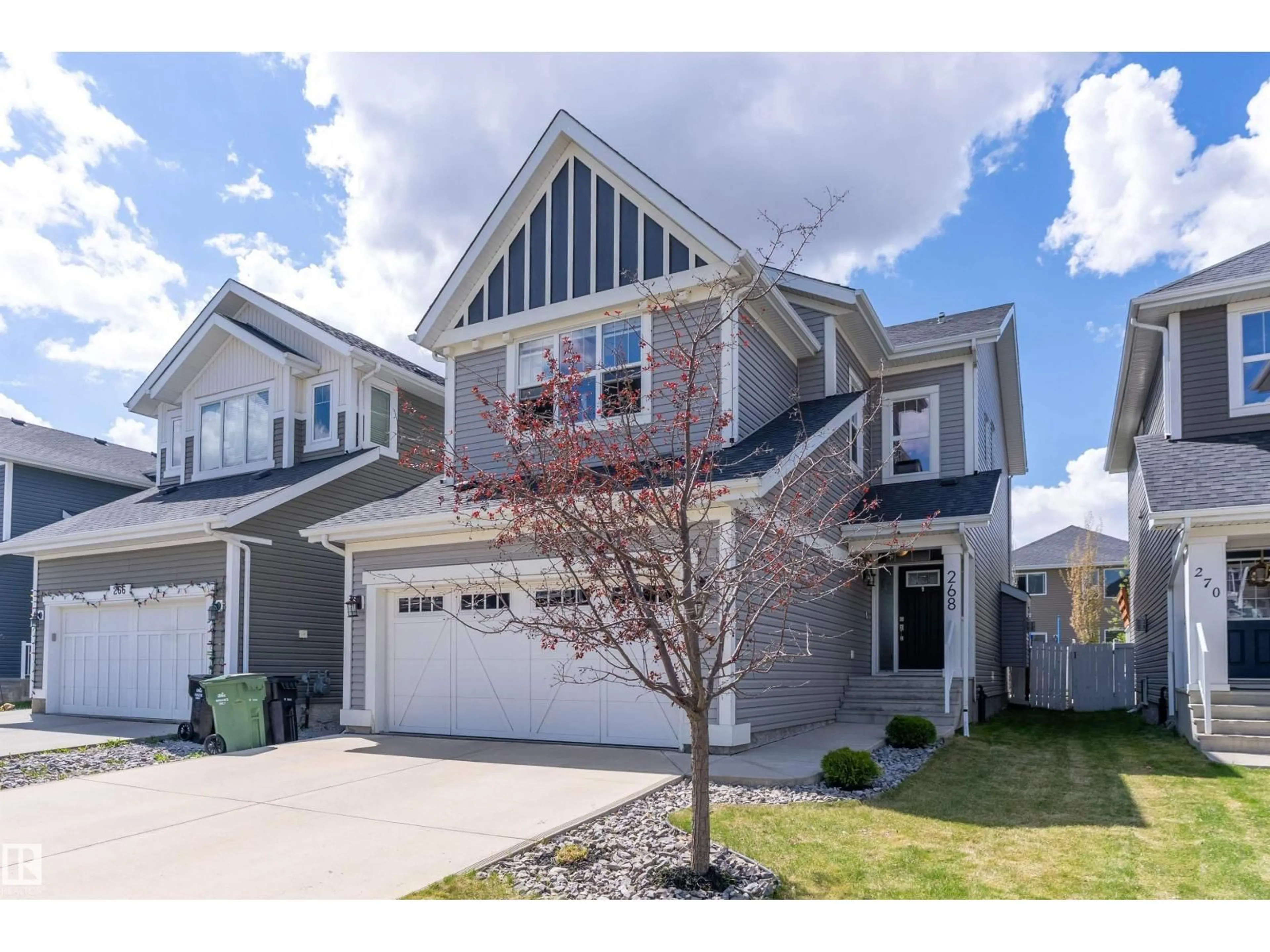 Home with vinyl exterior material, street for 268 SHEPPARD CI, Leduc Alberta T9E0T5