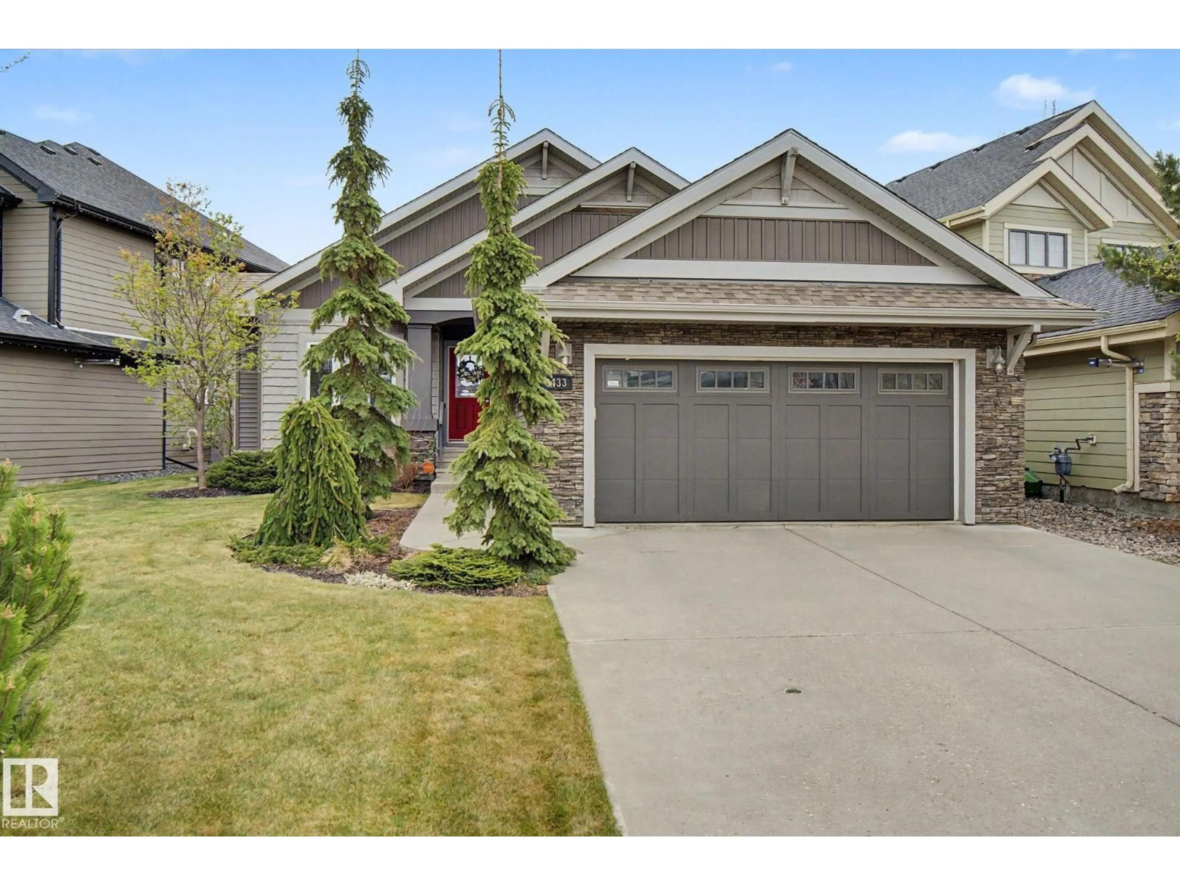 Home with vinyl exterior material, street for 3433 WEST LANDING LD, Edmonton Alberta T6W0T4