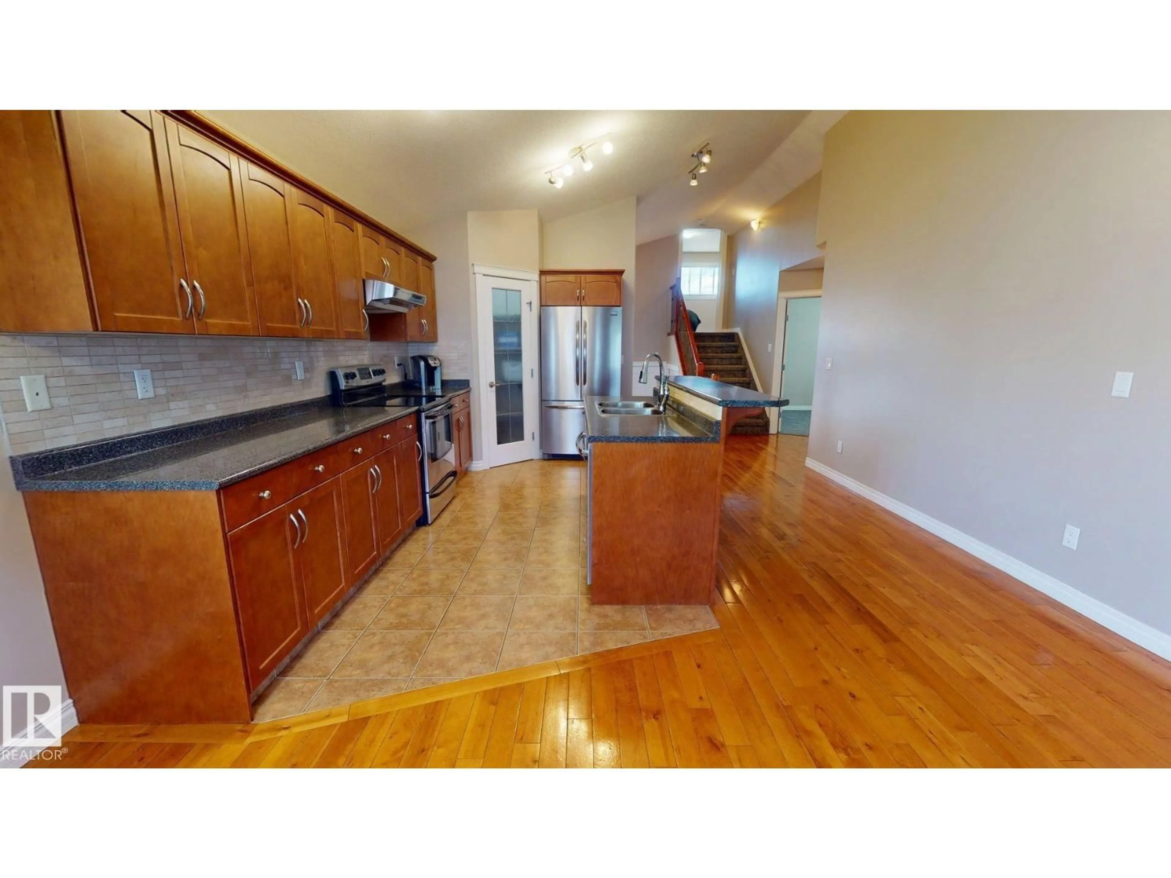 Open concept kitchen, unknown for 16408 49 ST NW, Edmonton Alberta T5Y0A5