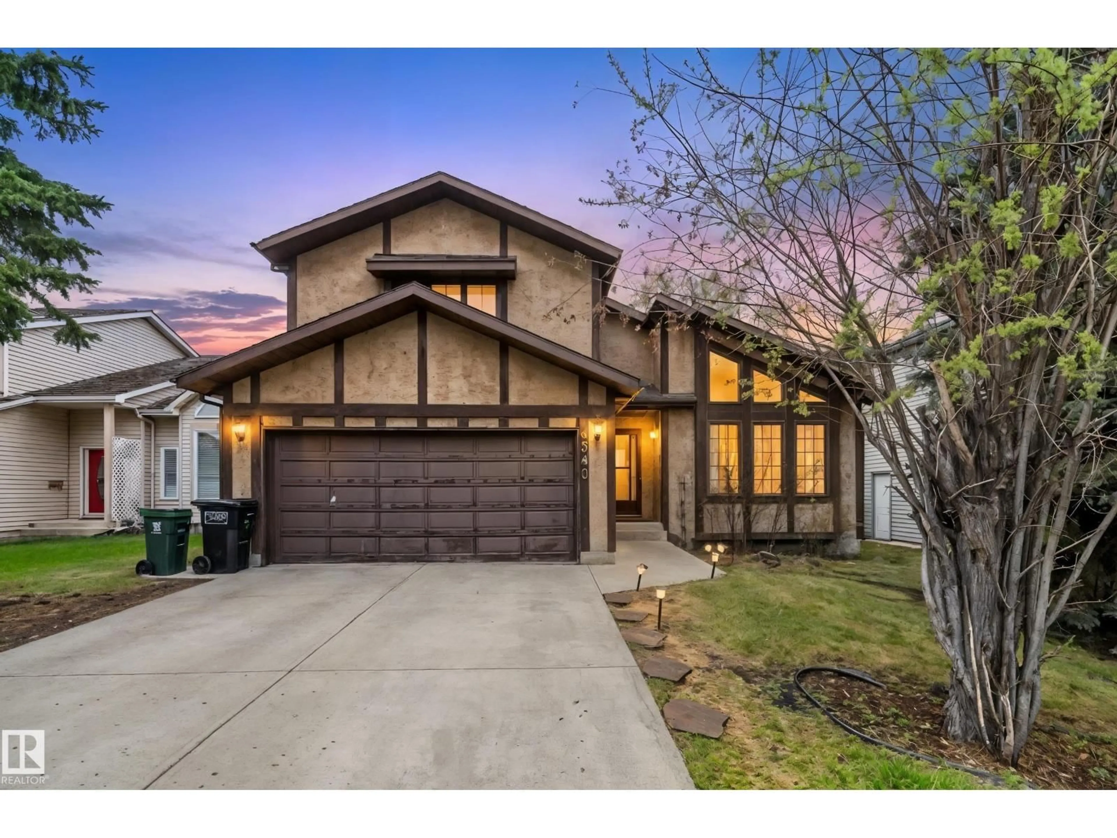 Home with brick exterior material, street for 4340 33 ST, Edmonton Alberta T6T1B7