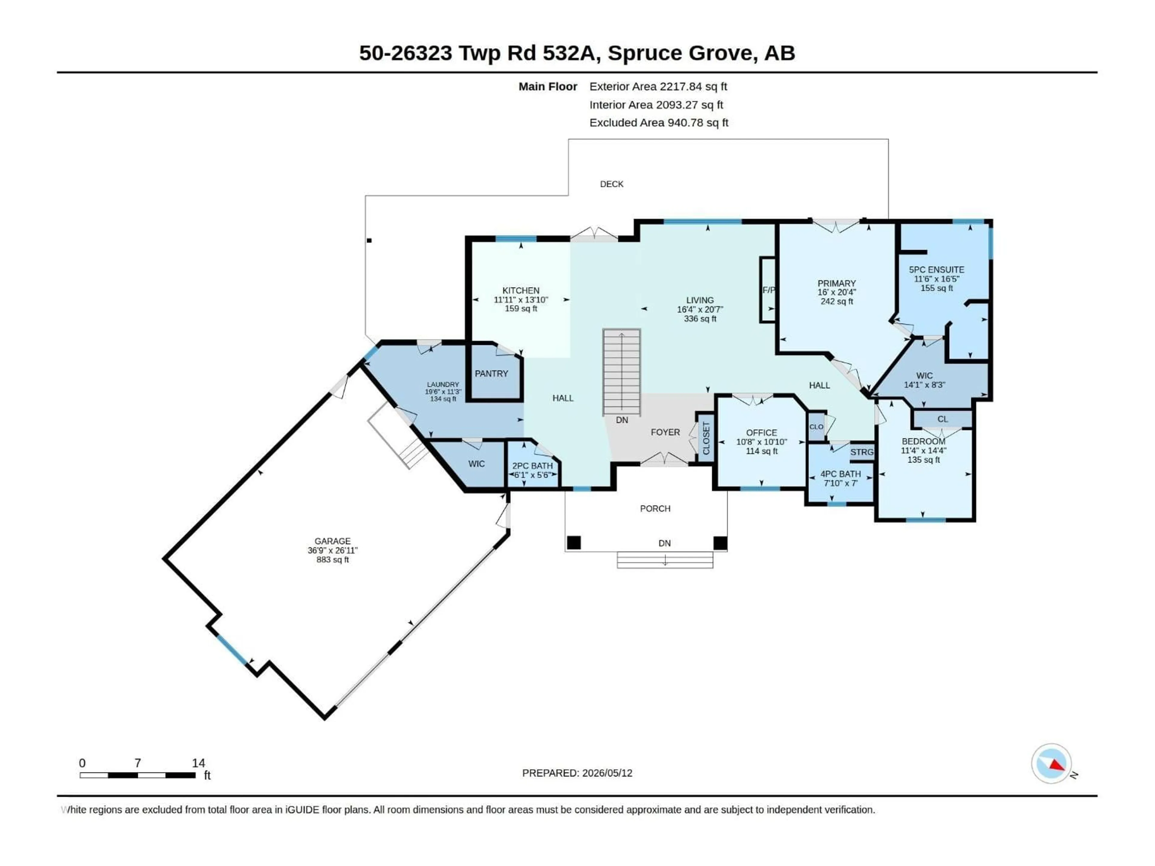 Floor plan for 50 26323 TWP ROAD 532 A, Rural Parkland County Alberta T7X4M1