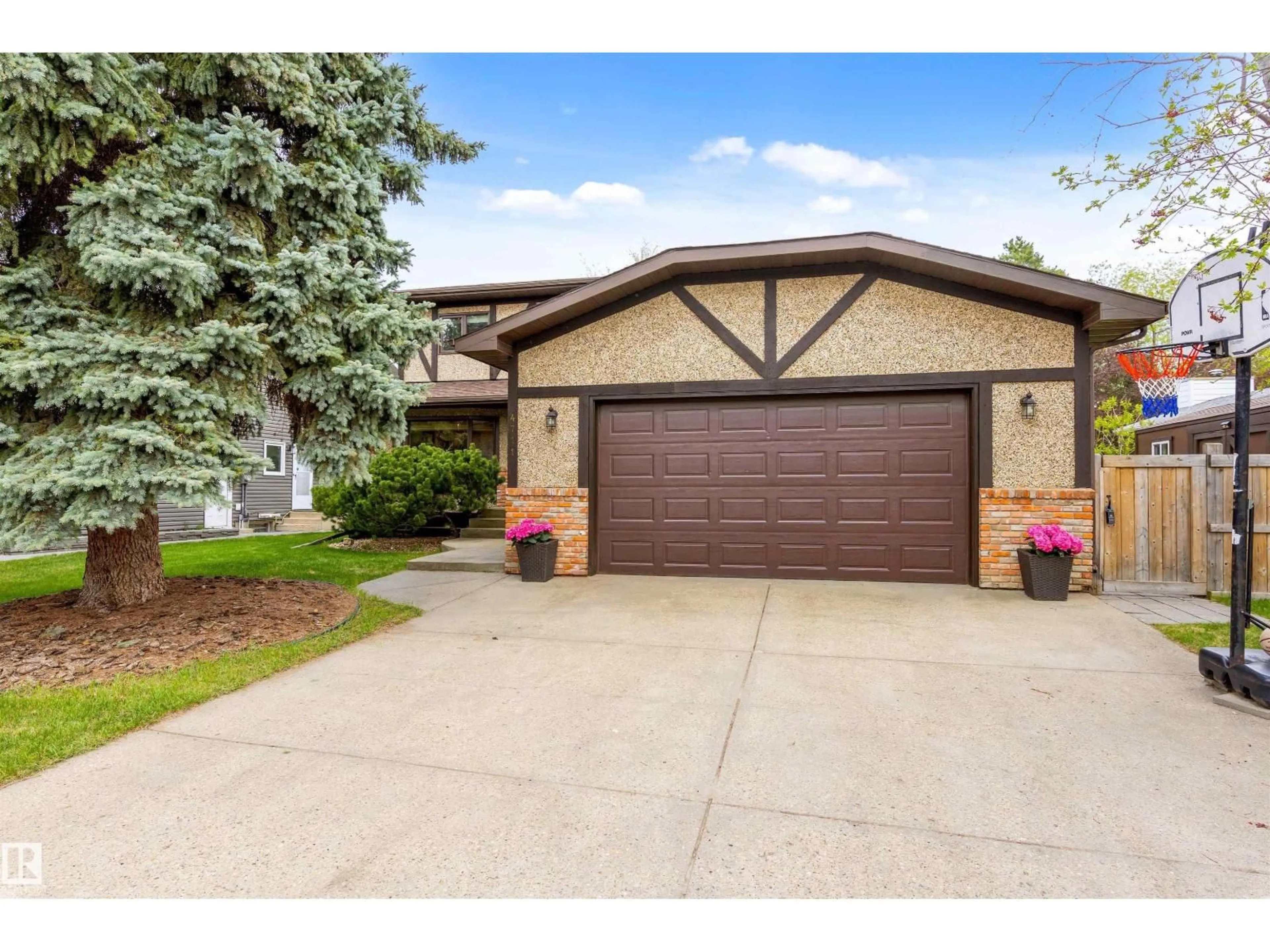 Home with brick exterior material, street for 4711 WHITEMUD RD, Edmonton Alberta T6H5P7