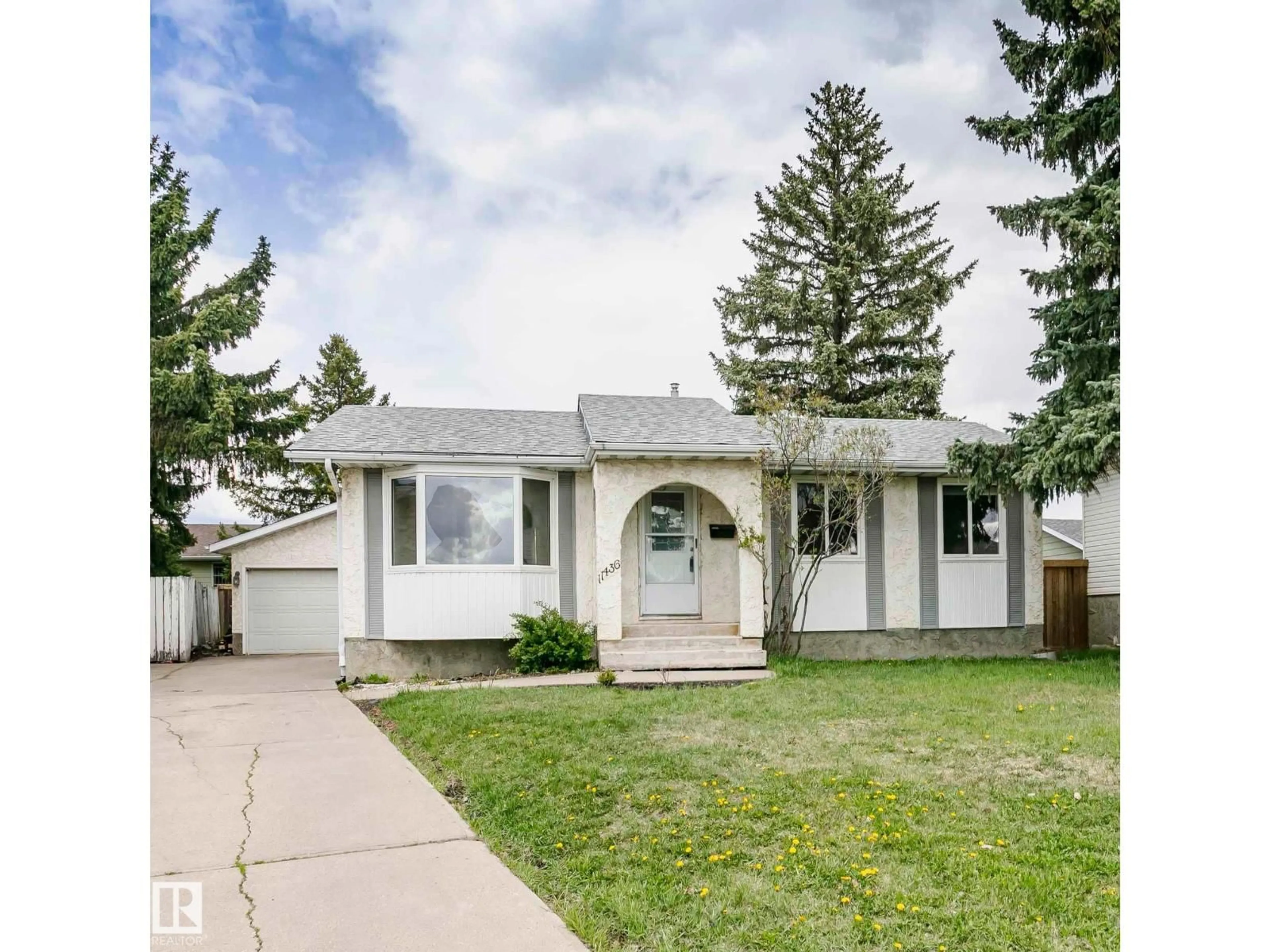 Home with vinyl exterior material, street for 11436 161 AV, Edmonton Alberta T5X2L2