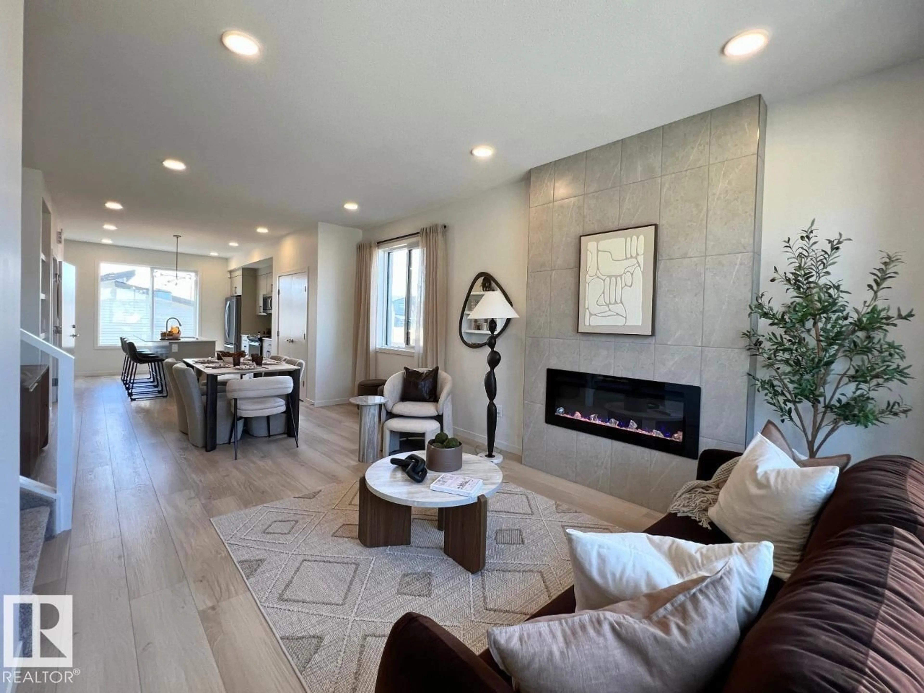 Living room with furniture, unknown for SW - 2335 160 ST, Edmonton Alberta T6W4E5