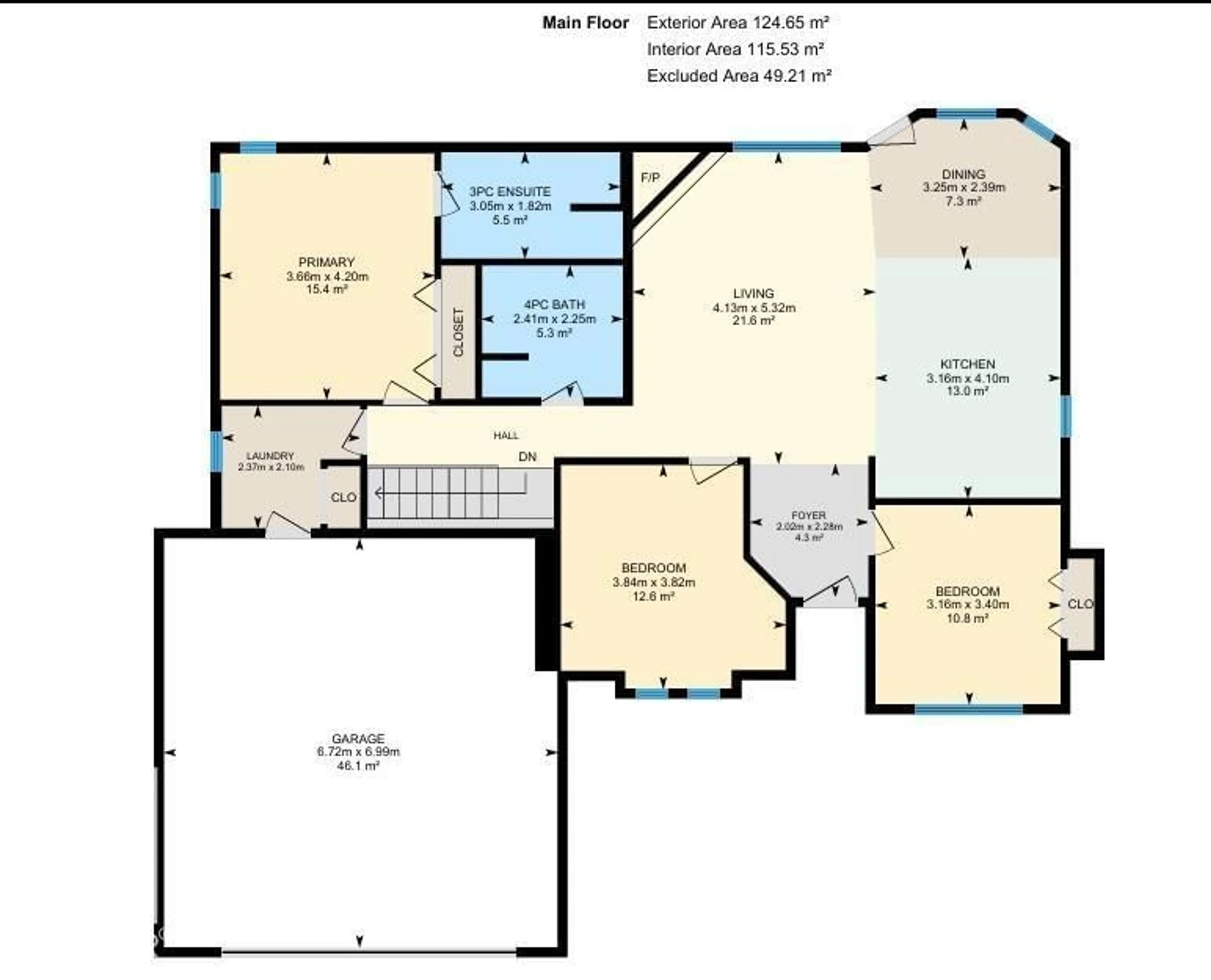 Floor plan for 5211 47 ST, Thorsby Alberta T0C2P0