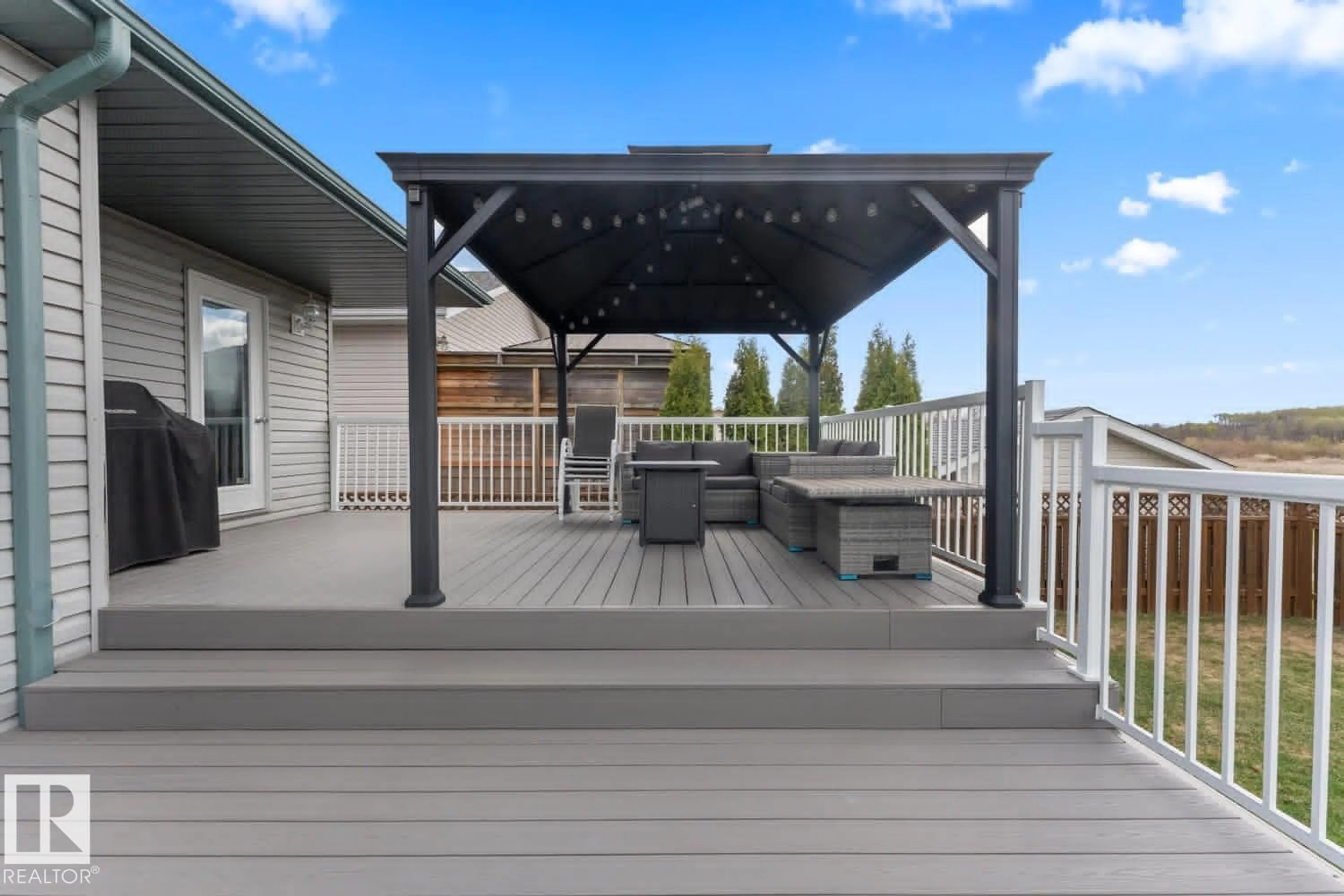 Patio, mountain view for 4407 47 AV, Cold Lake Alberta T9M2E2