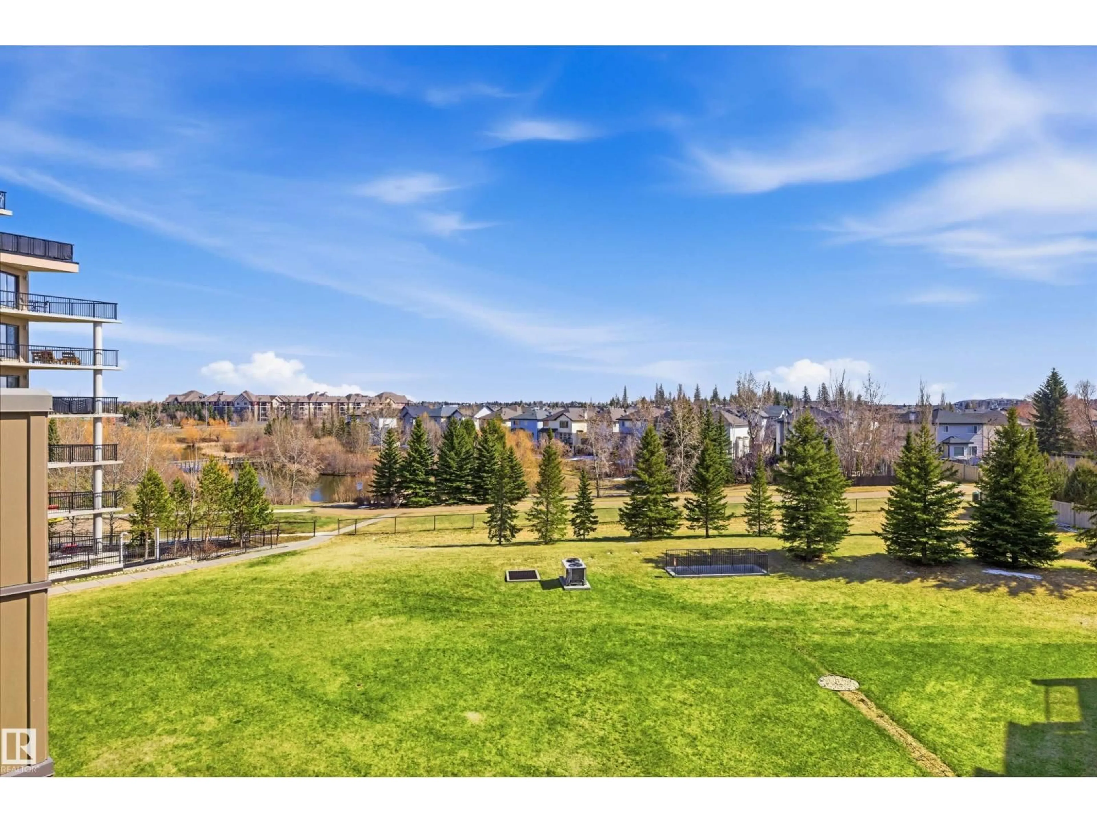A pic from outside/outdoor area/front of a property/back of a property/a pic from drone, unknown for #407 - 11453 ELLERSLIE RD SW, Edmonton Alberta T6W1T3