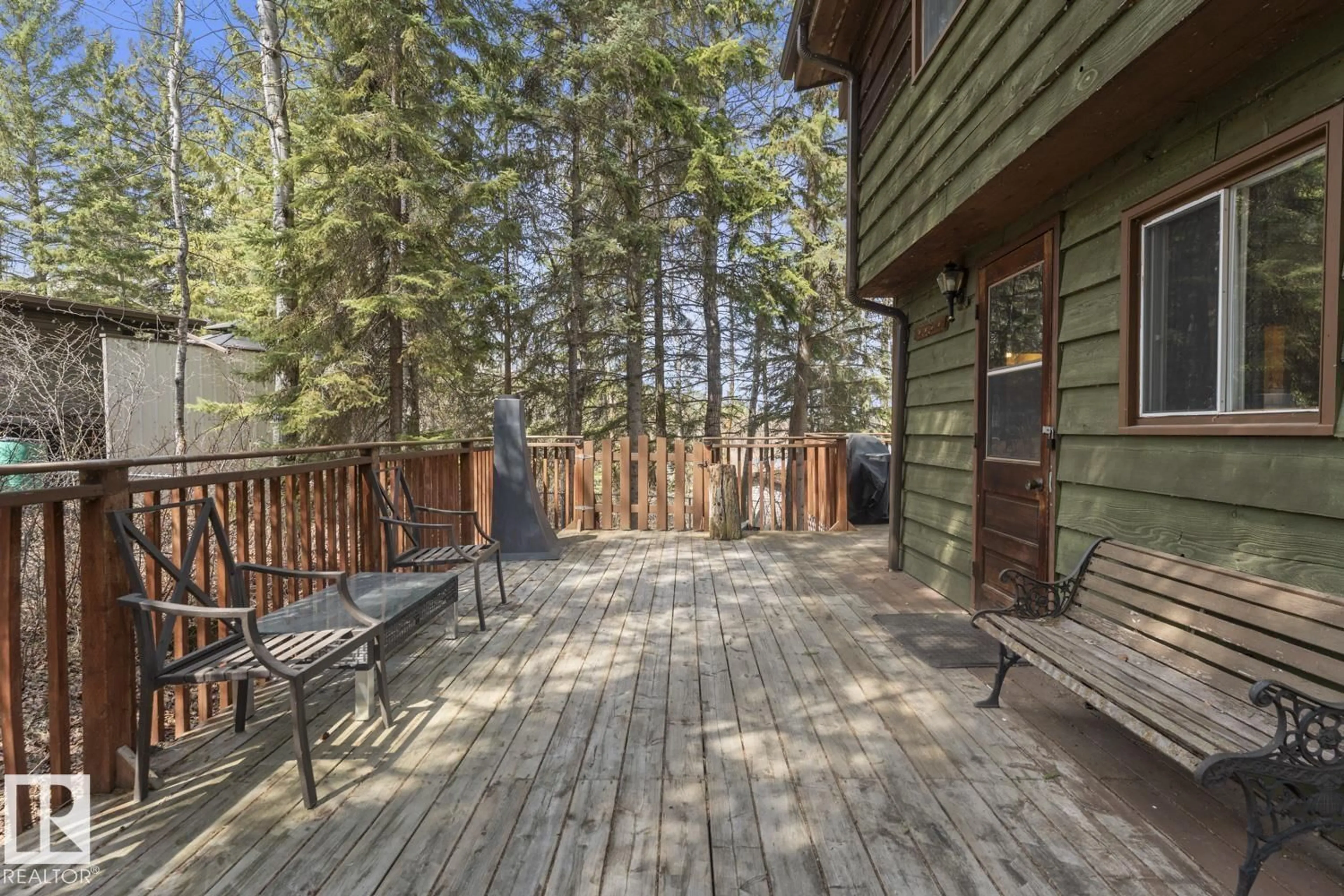 Patio, forest/trees view for 402 - 11121 TWP ROAD 595, Rural St. Paul County Alberta T0A0C0