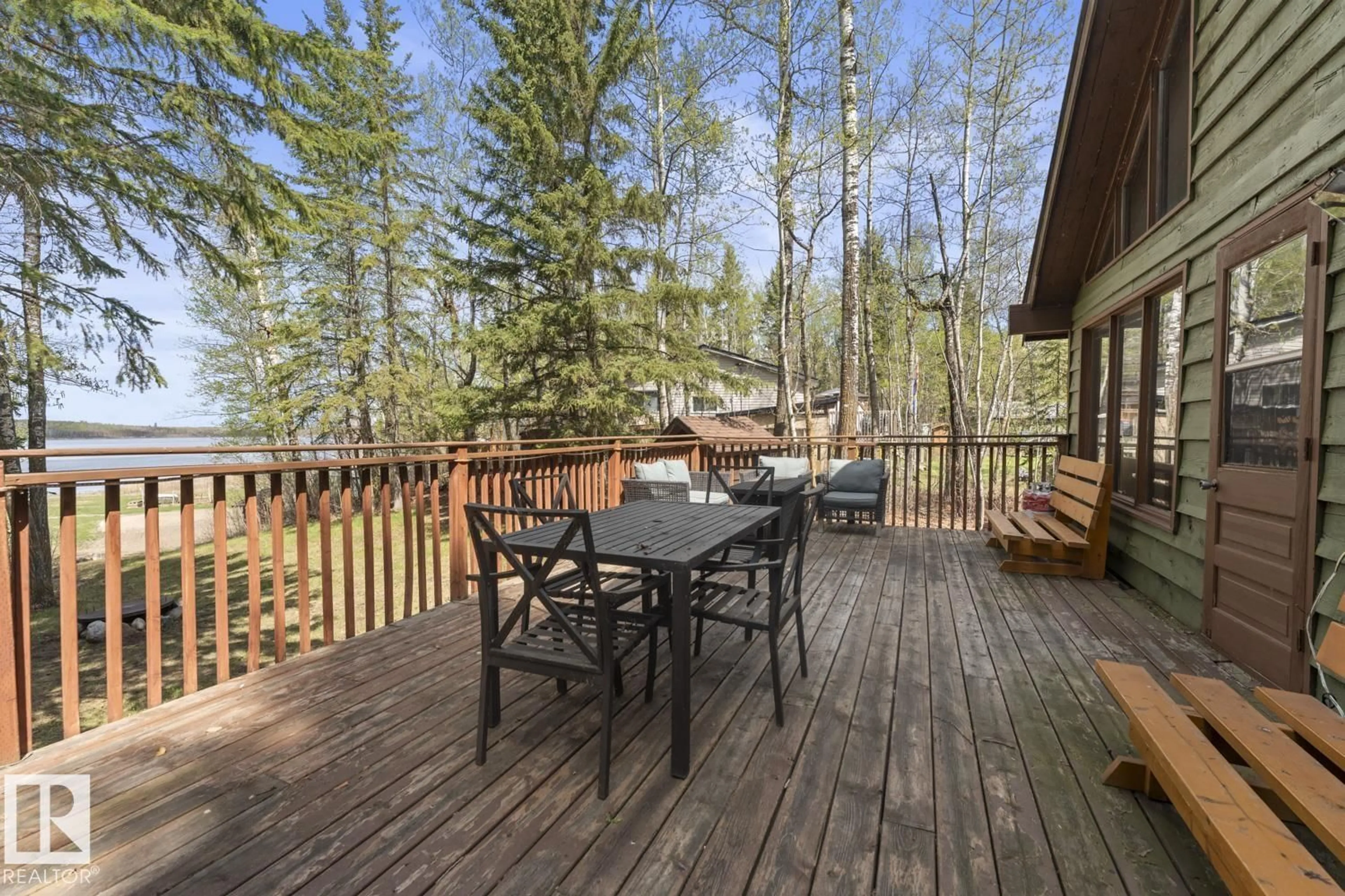 Patio, forest/trees view for 402 - 11121 TWP ROAD 595, Rural St. Paul County Alberta T0A0C0