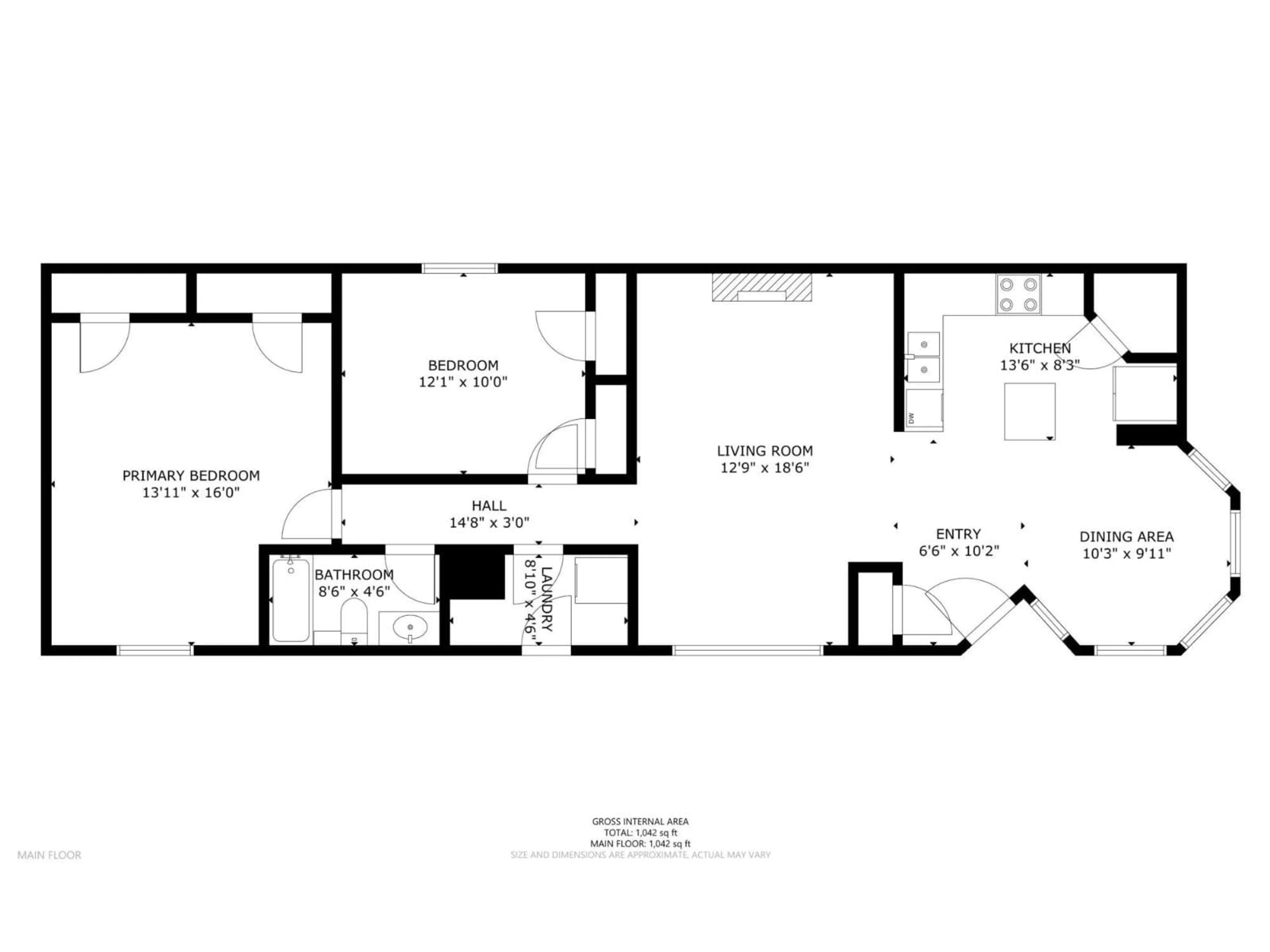 Floor plan for 705 - 11025 HGHWAY 28, Rural St. Paul County Alberta T0A0C0